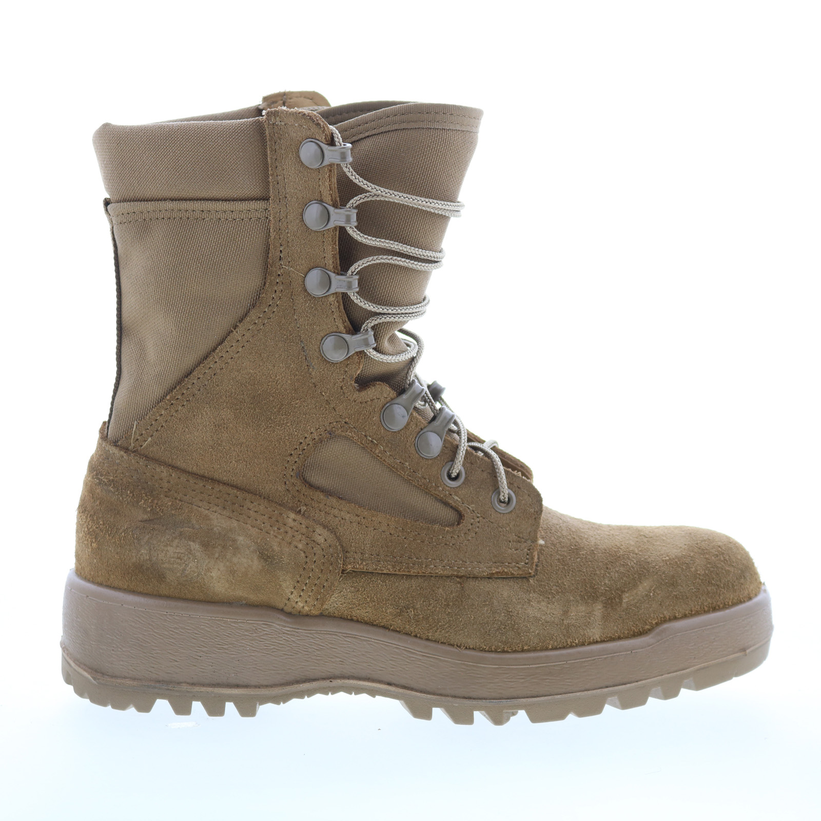 McRae Marine Hot Weather Made In USA 55MB Mens Brown Wide Tactical Boots - Picture 5 of 5