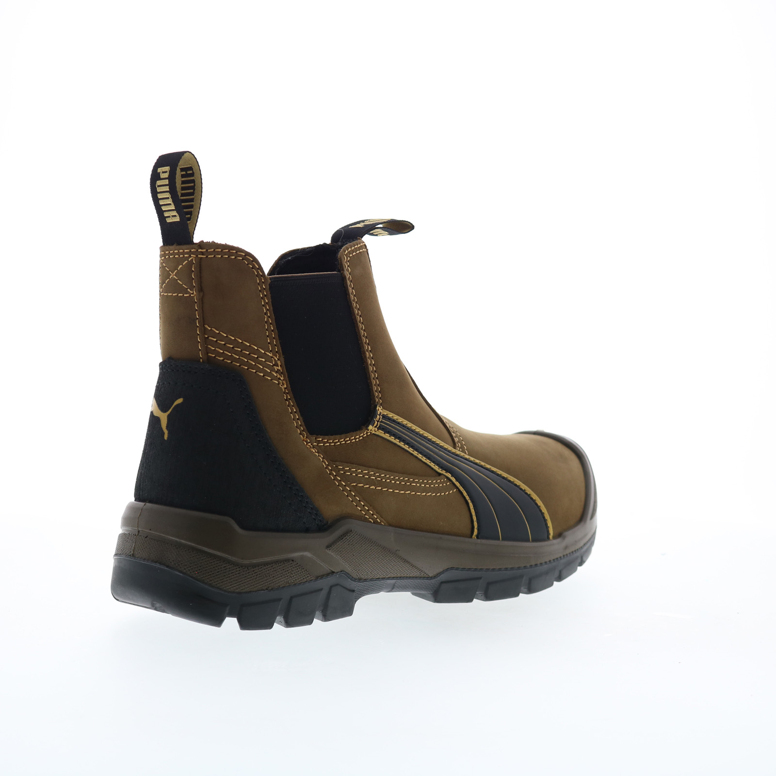 NEW PUMA men\'s safety tanami soft-toe chelsea boot in brown Puma Safety Men main image 3