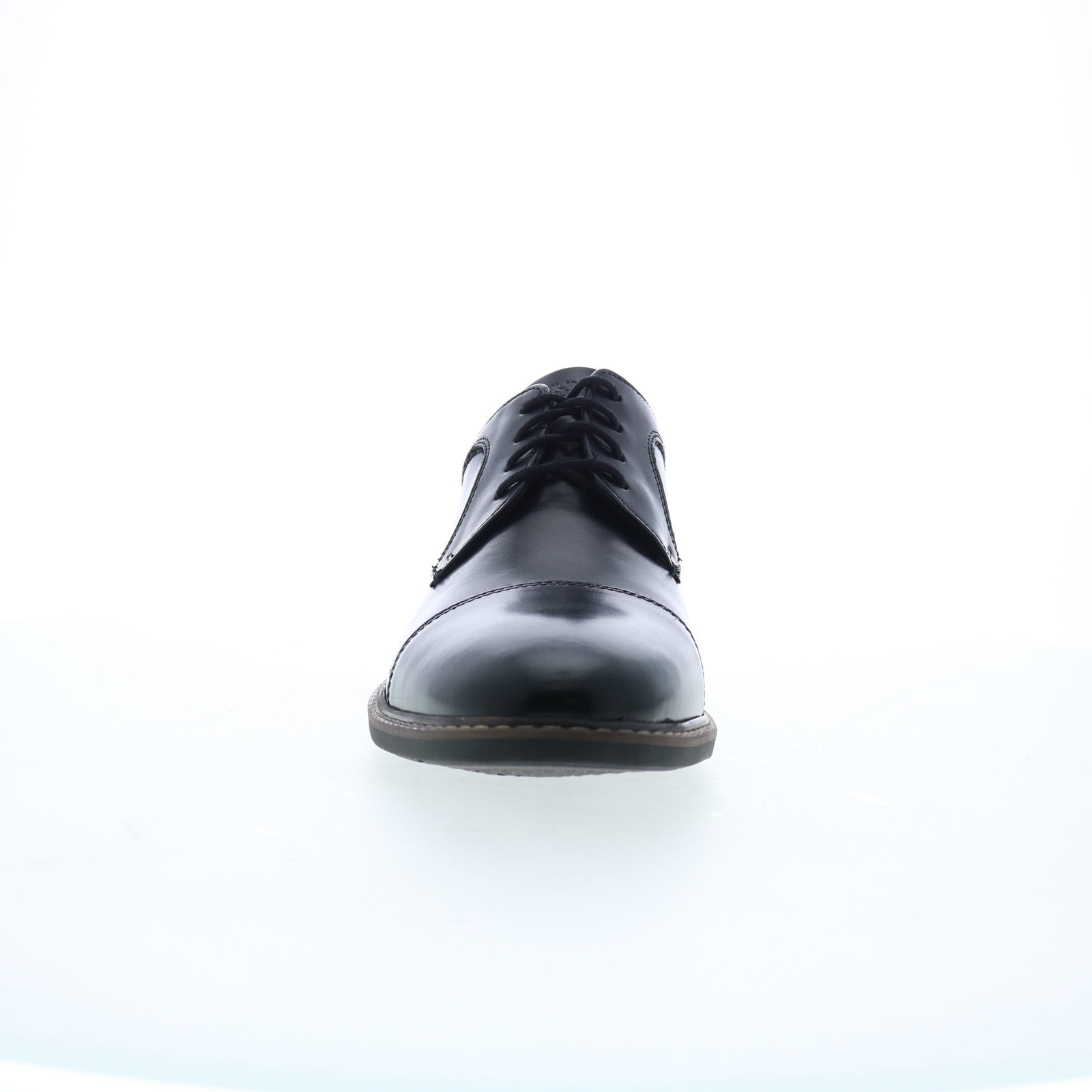 NEW NUNN BUSH men\'s hayden captoe oxford in black Nunn Bush Hayden Cap Toe Oxford 81075-001 Mens Black Oxfords  main image 3