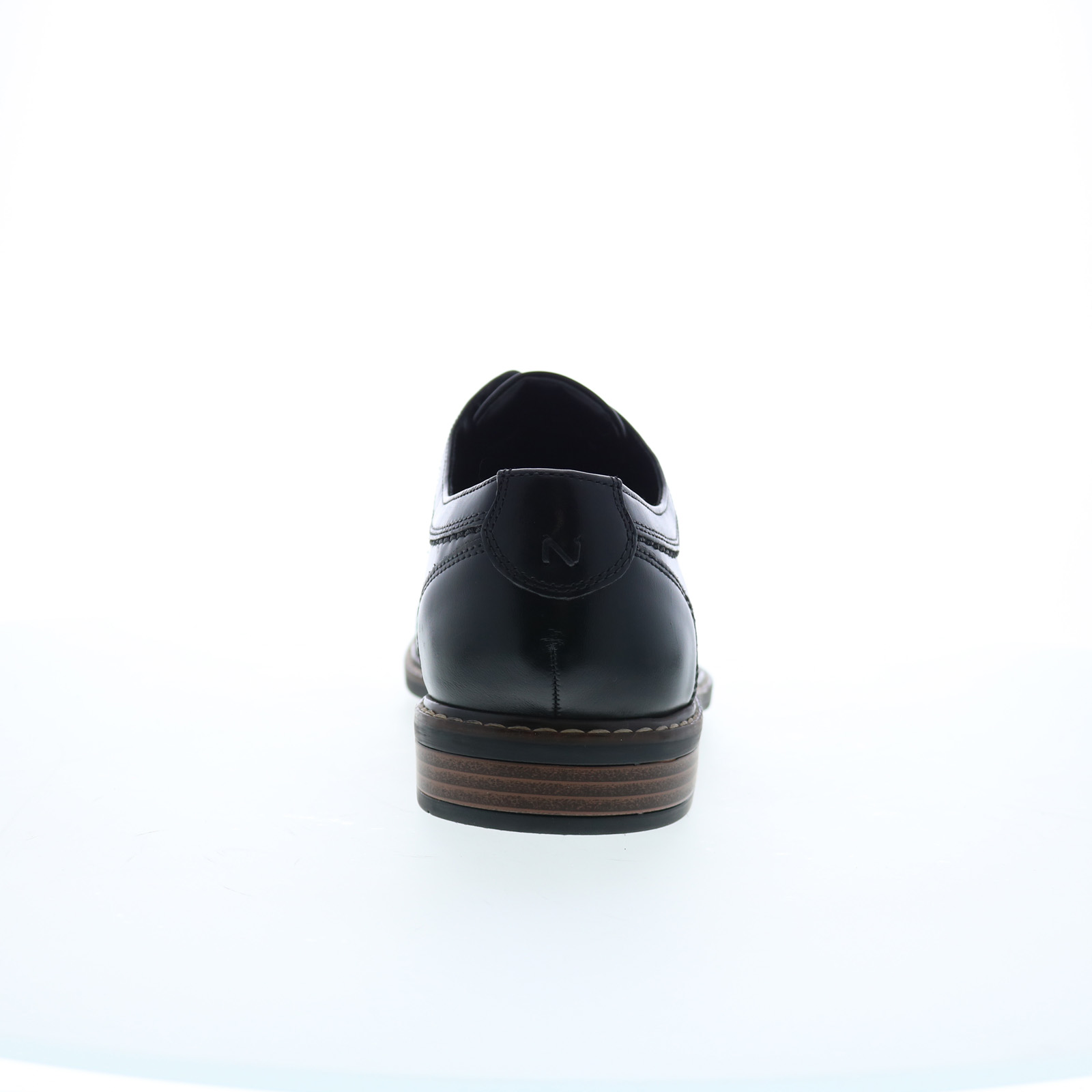 Nunn Bush Hayden Cap Toe Oxford 81075-001 Mens Black Oxfords 