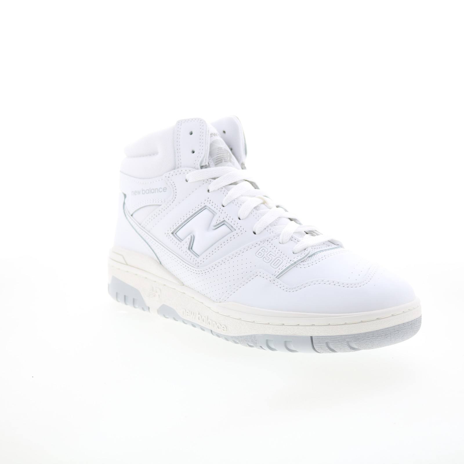 New Balance 650R BB650RWW Mens White Leather Lifestyle  display picture 3