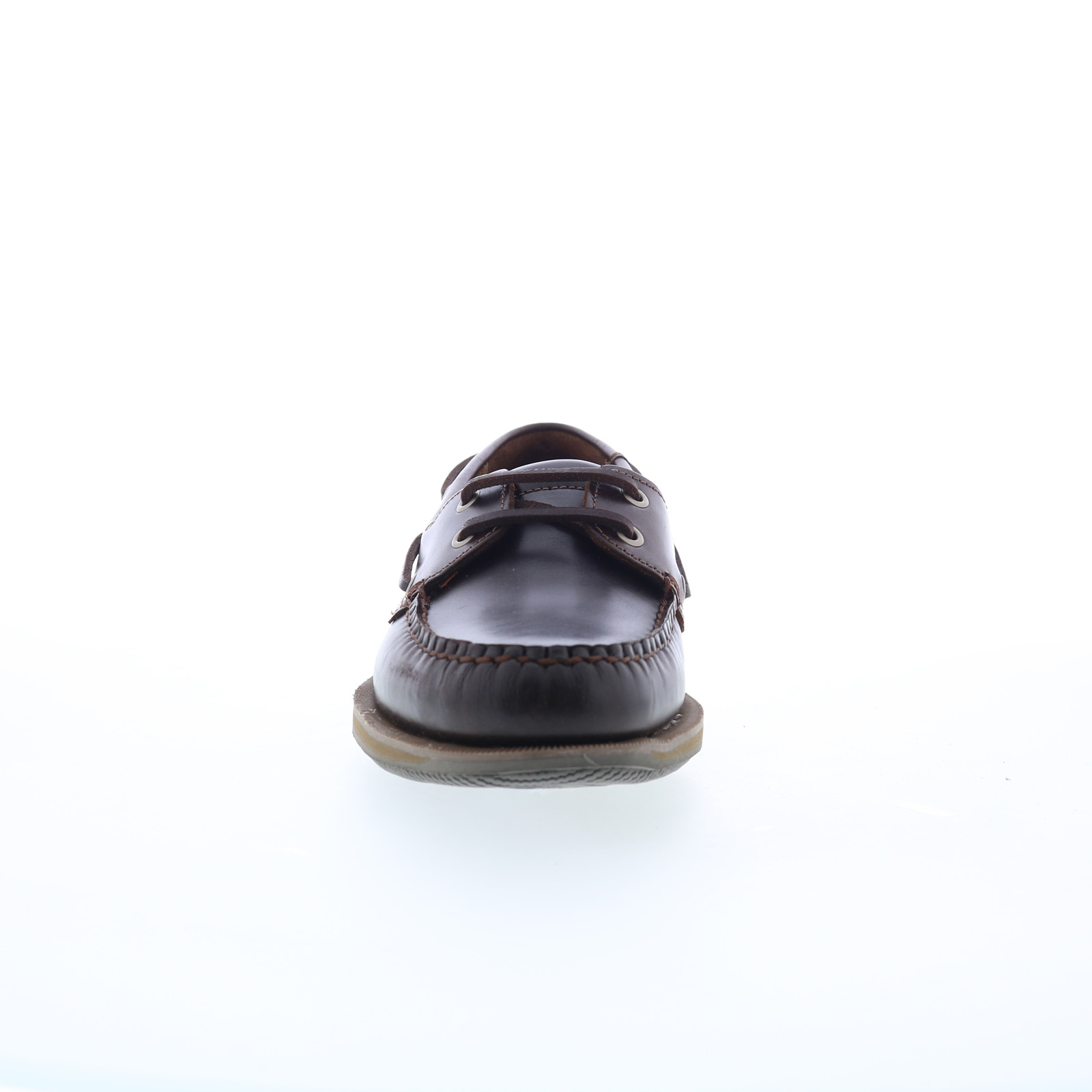 Rockport Mens Perth Brown Shoes (NWT) Rockport Perth CH1237 Mens Brown Wide Leather Loafers & Slip  main image 2