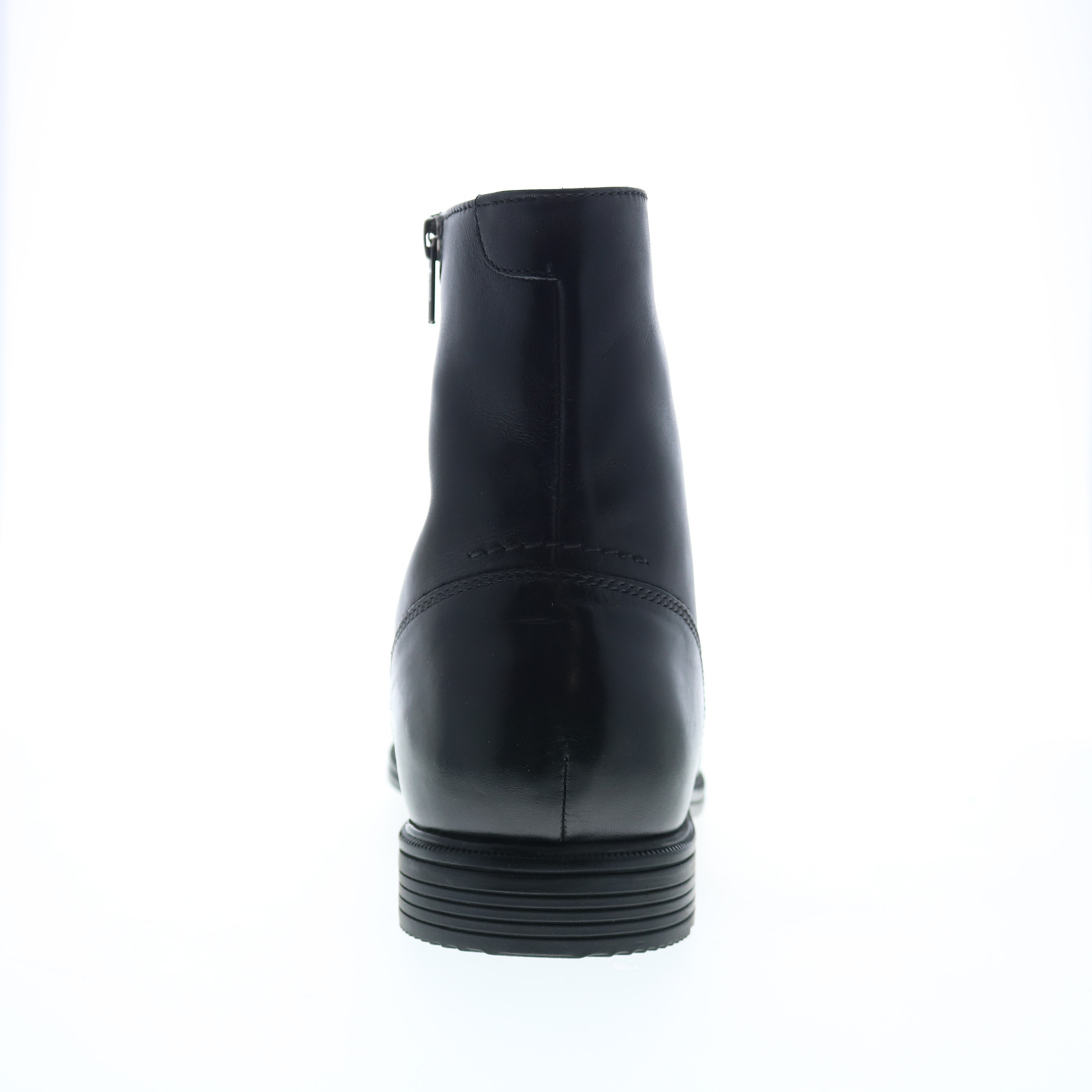 Rockport Taylor Zip Boot CI2625 Mens Black Wide Leather