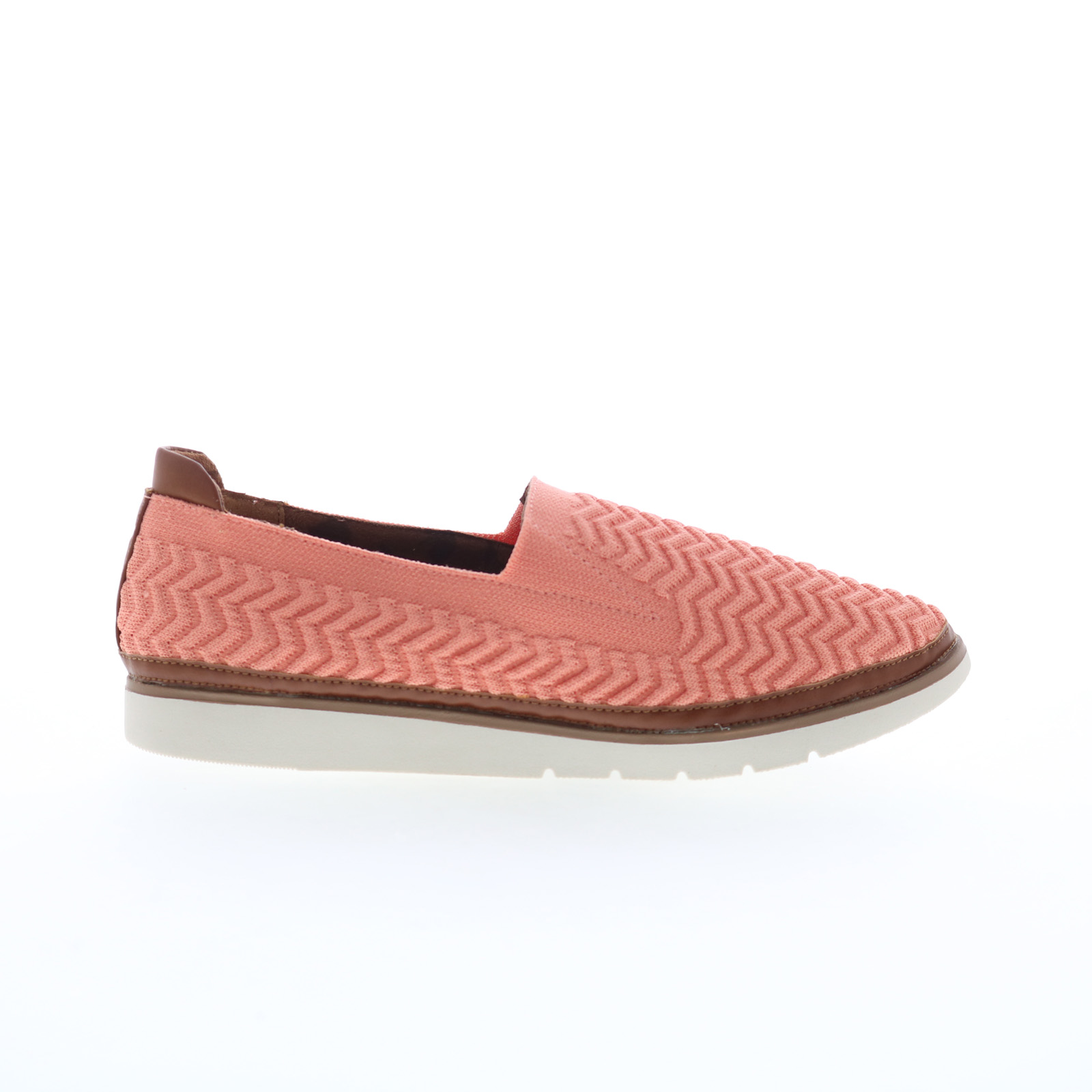 Cobb Hill Camryn CI7750 Womens Orange Canvas Loafer Flats Shoes 6 - Picture 2 of 8