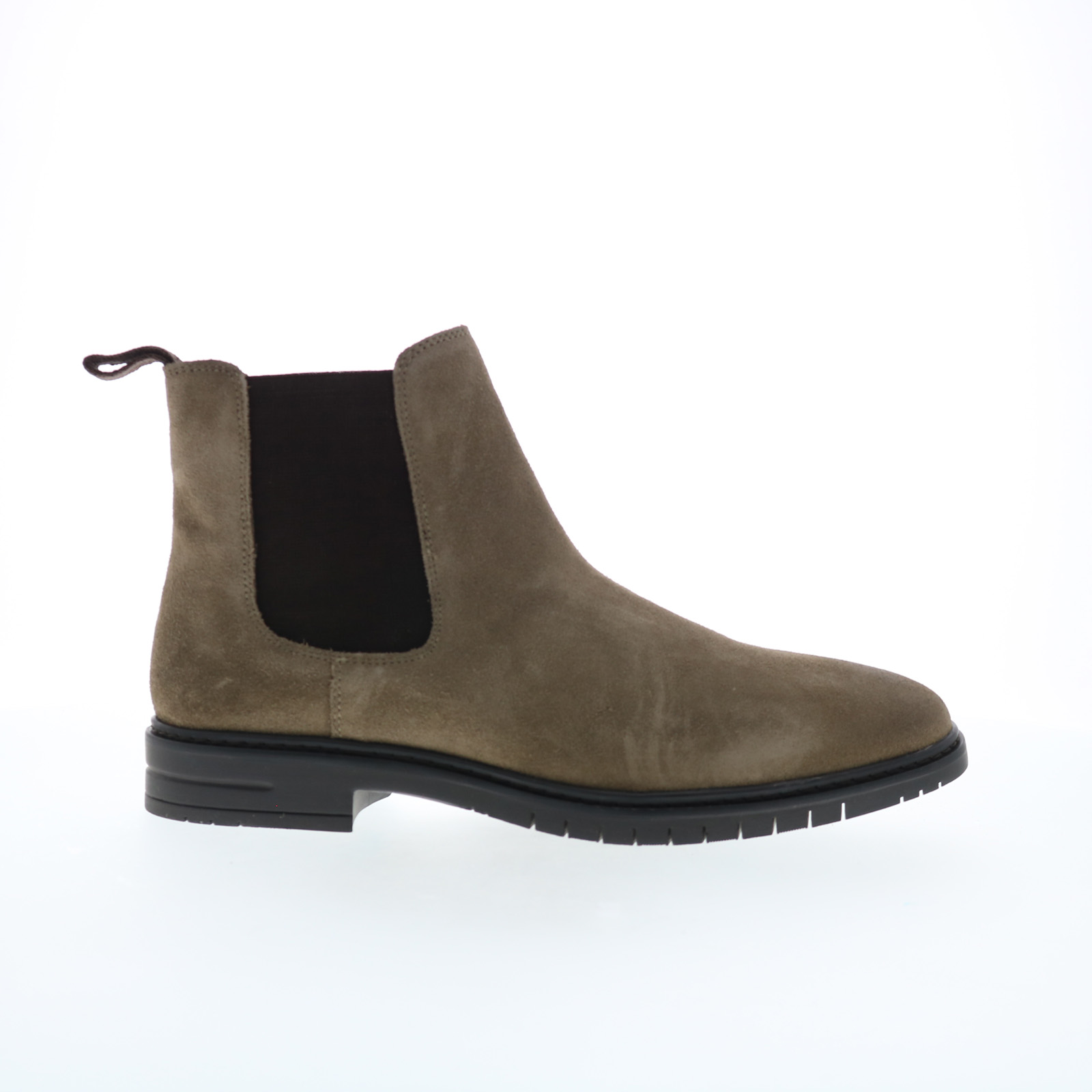 Steve Madden Crawford CRAW01M1 Hombres Marrón Gamuza Botas Chelsea Sin Cordones - Imagen 2 de 8