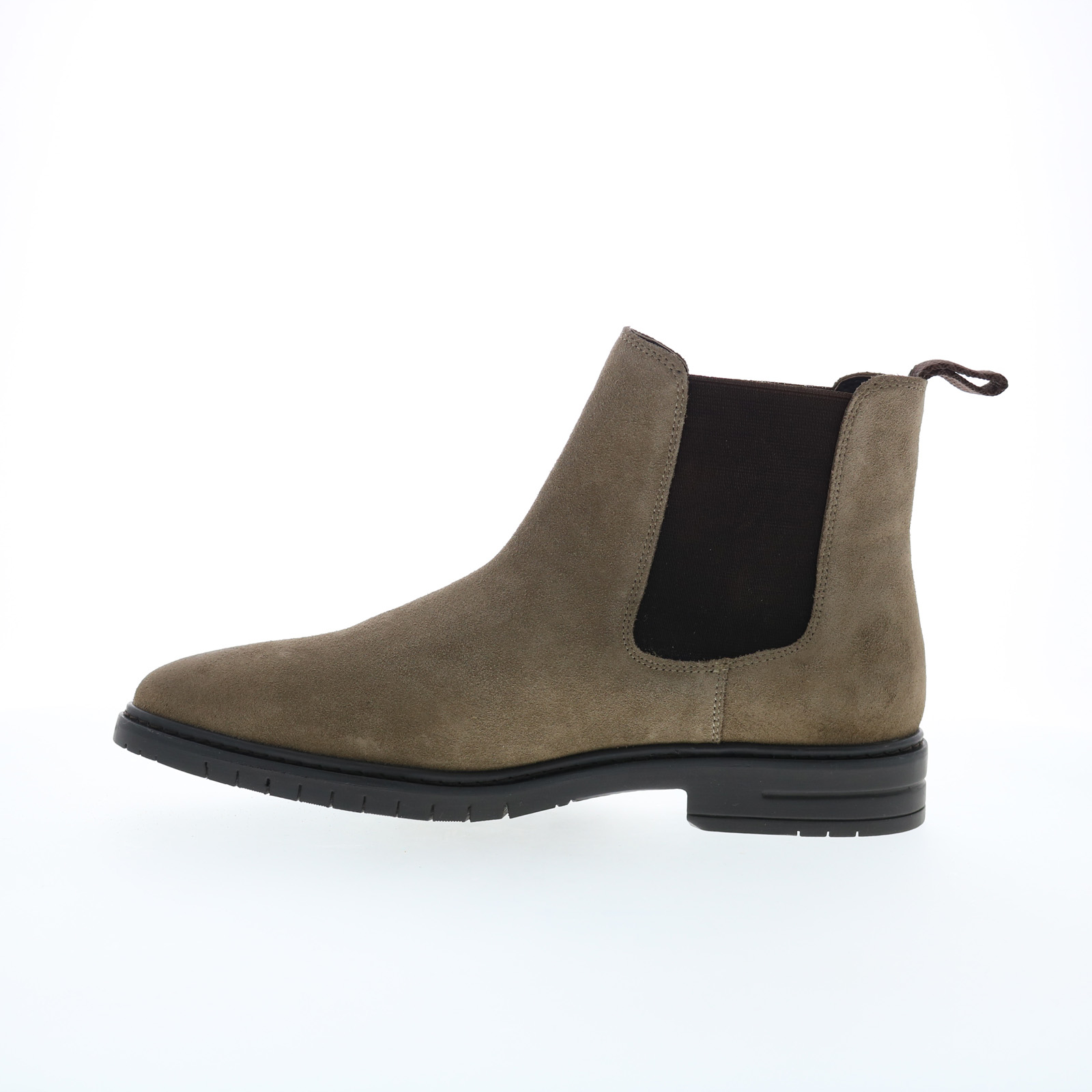 Steve Madden Crawford CRAW01M1 Hombres Marrón Gamuza Botas Chelsea Sin Cordones - Imagen 3 de 8