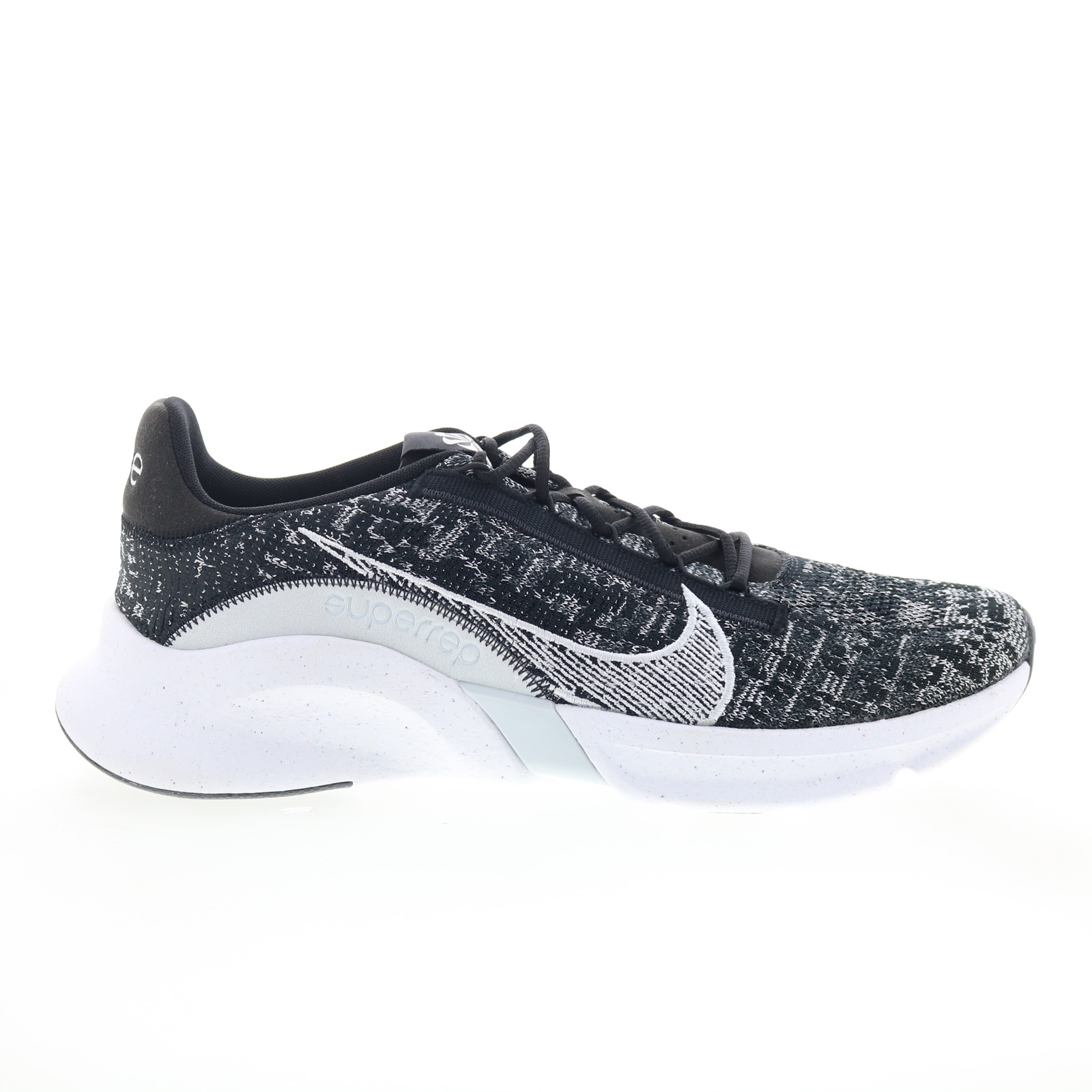Мужская спортивная обувь Nike SuperRep Go 3 Next Nature Flyknit из черной сетки 14