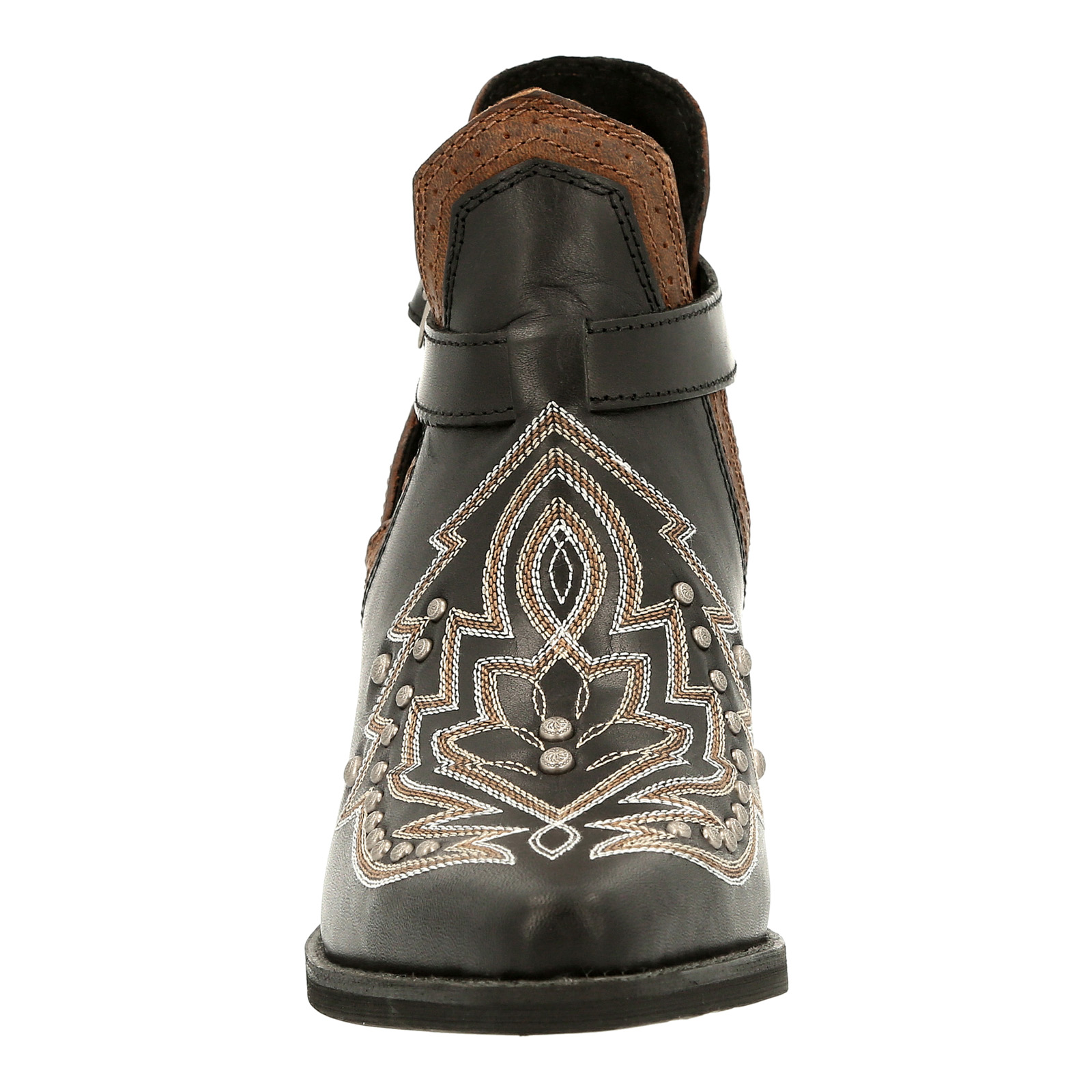 Bottes Western Durango Crush DRD0432 - Femme - Cuir Noir - Fermeture éclair - Taille 9,5 M