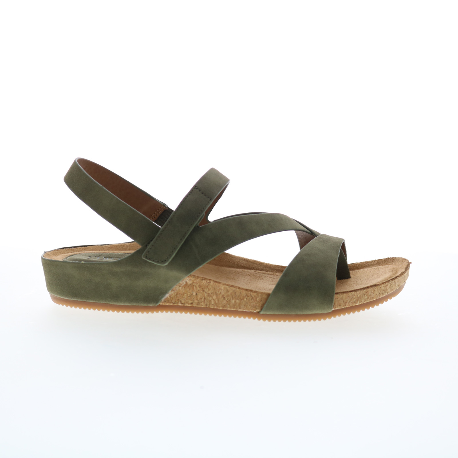 Eurosoft by Sofft Gianetta ES0010226 Womens Green Suede Strap Sandals Shoes - Picture 5 of 5
