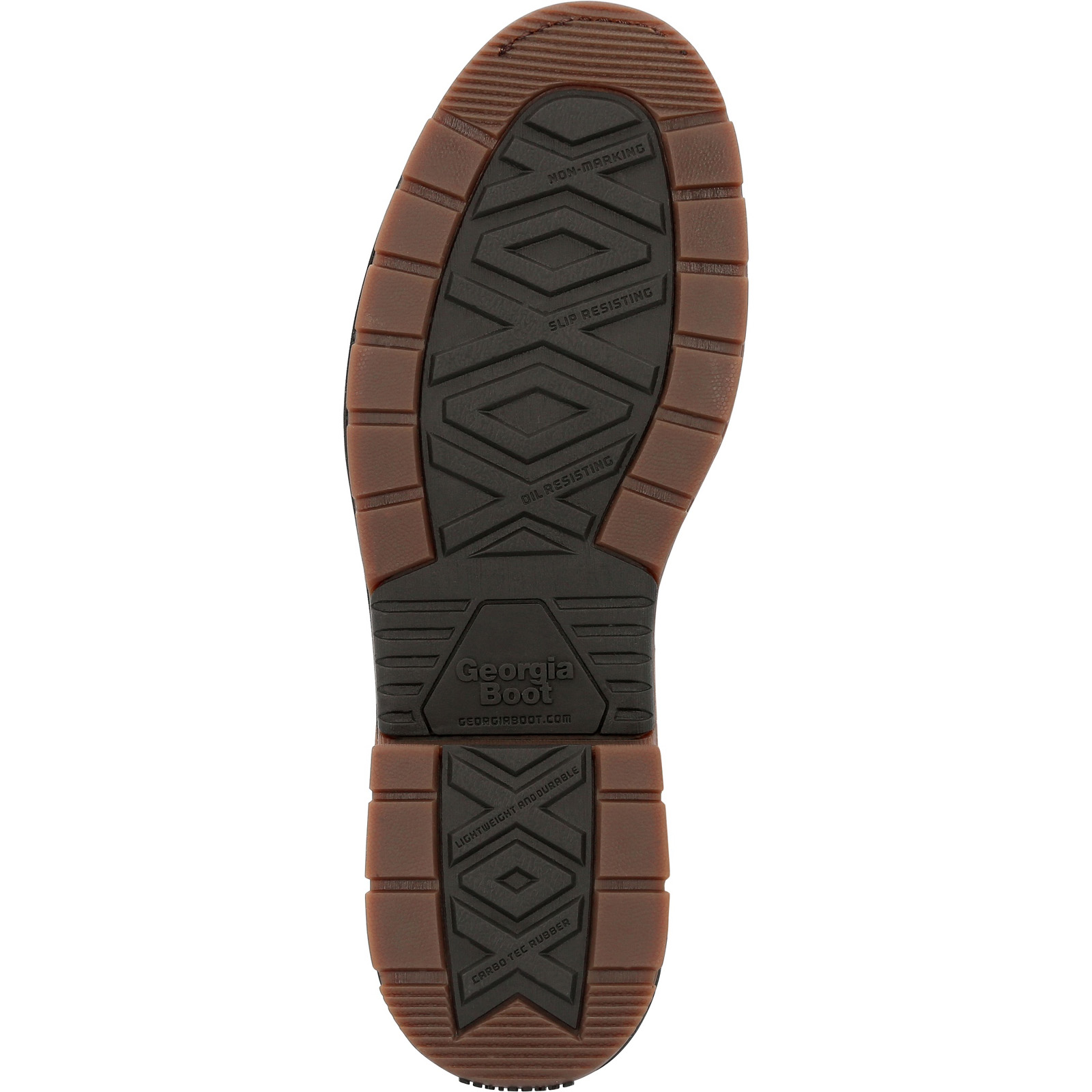 Georgia Carbo-Tec LT GB00495 Mens Brown Wide Leather Work & Safety Boots - Picture 6 of 8