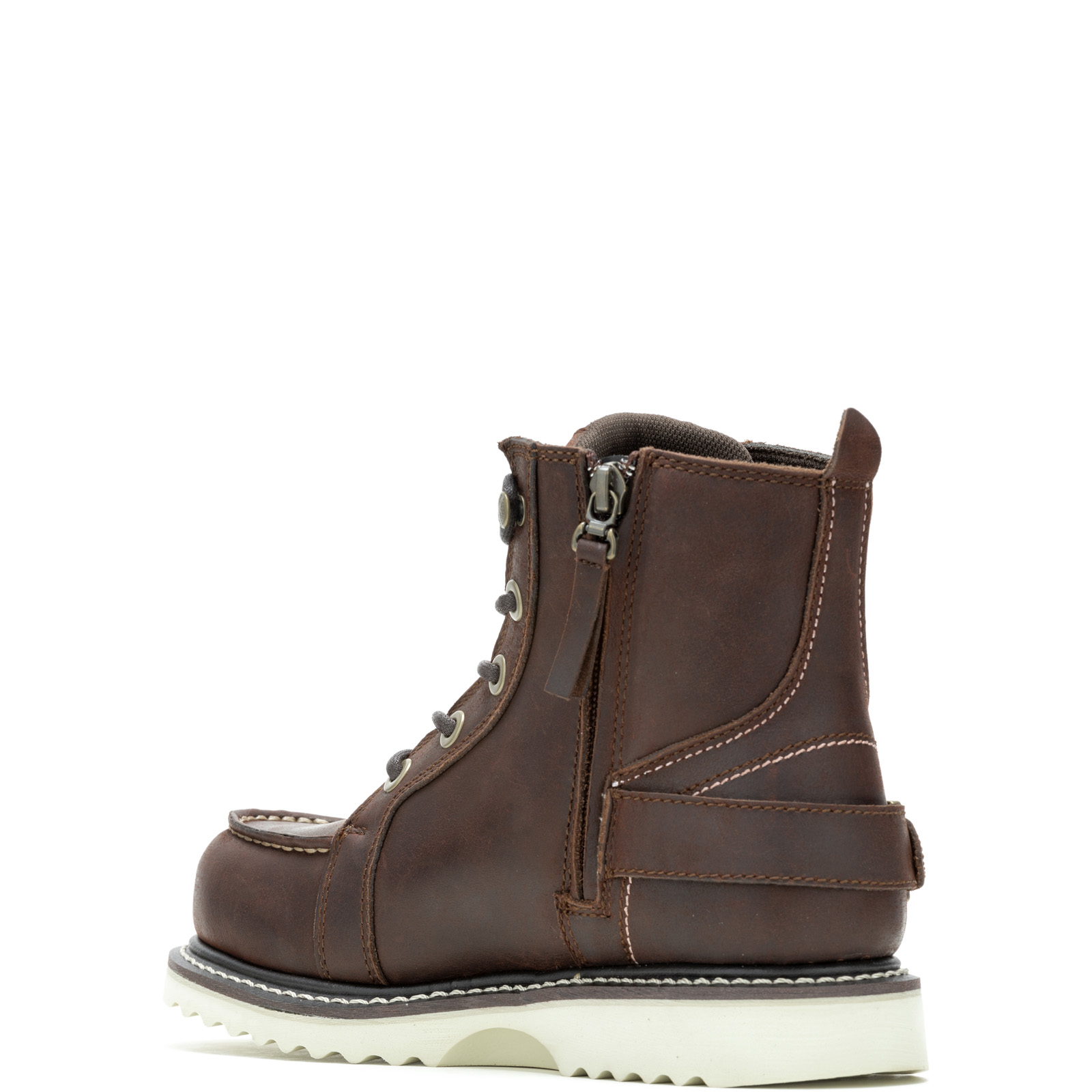 Harley-Davidson ブラウン レザーブーツ 25㎝ Harley-Davidson Men's Brown Scout 7-Inch Motorcycle Boots