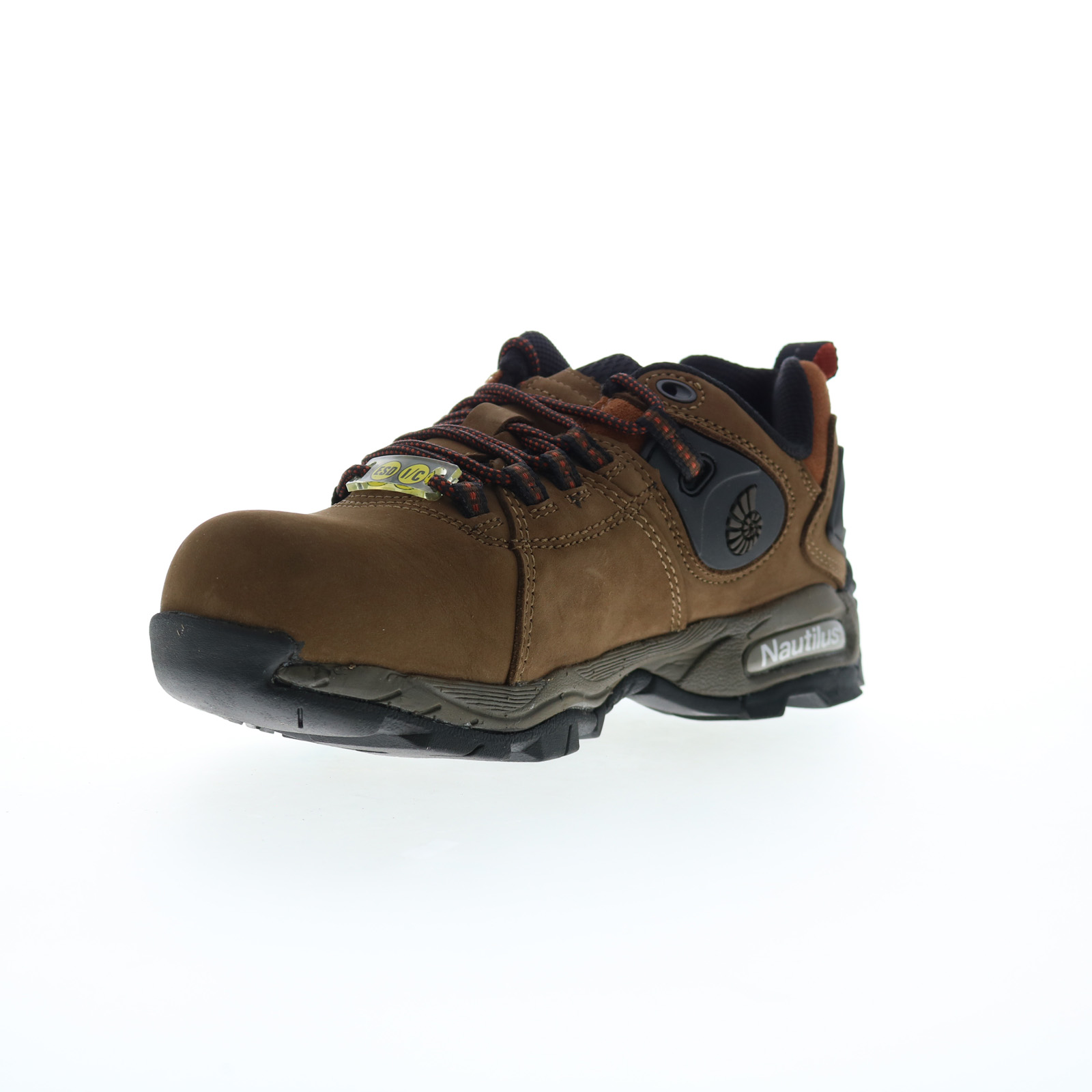 Nautilus Specialty ESD Composite Toe SD10 N1303 Mens Brown Work Shoes - Picture 12 of 24