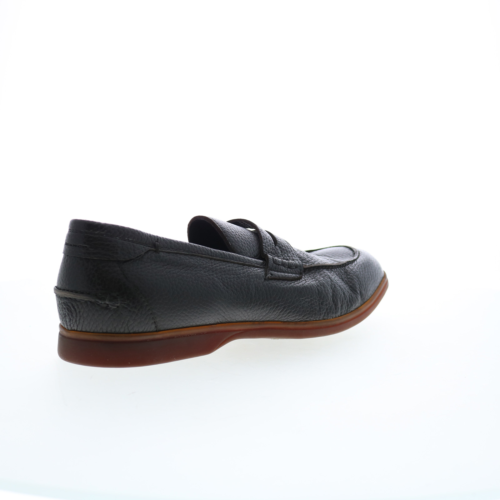 Di Bianco Procida Cervo Mens Black Leather Loafers & Slip  display picture 3
