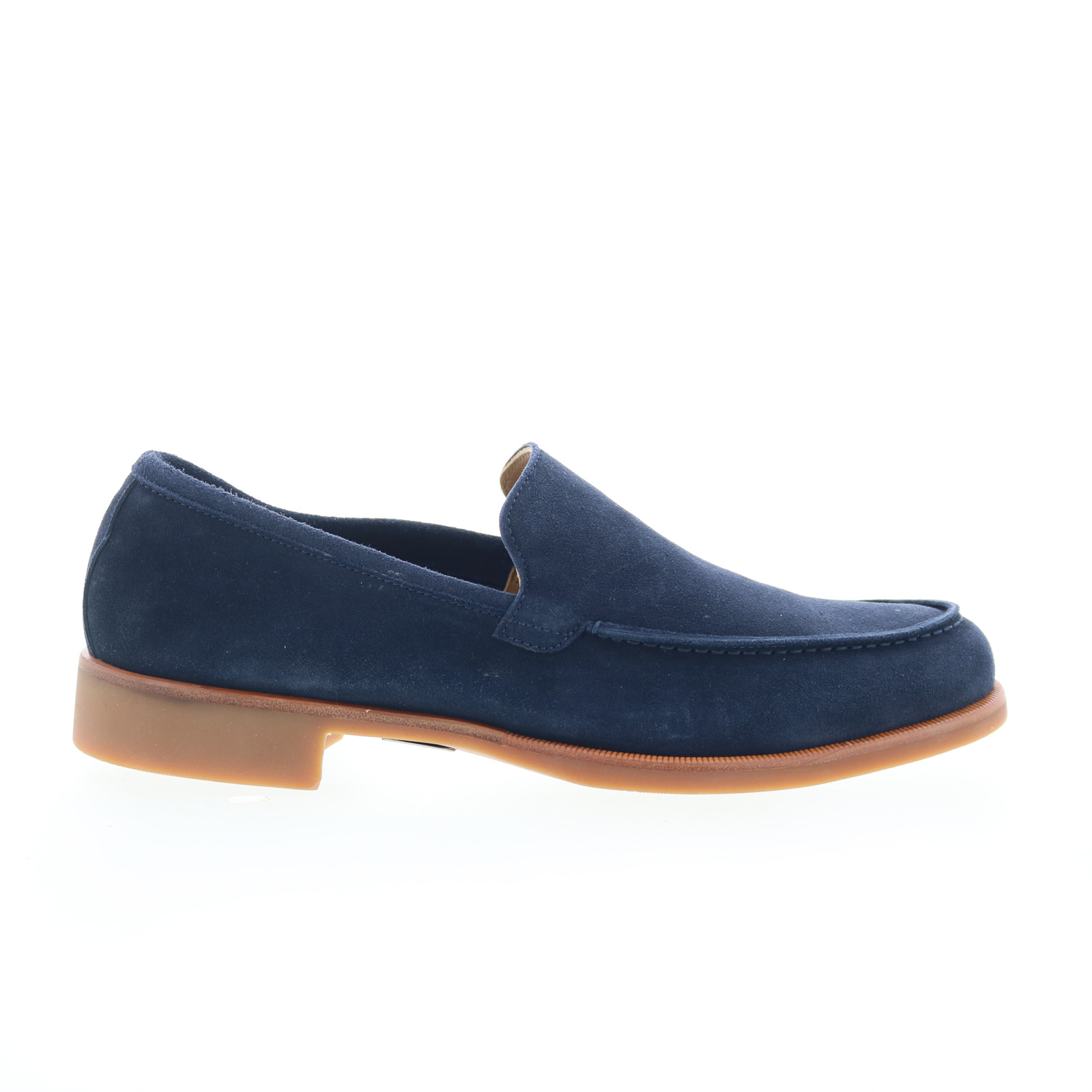 Di Bianco Mens SC602 Suede Blue Shoes (NWT) Di Bianco SC602 Suede SC602 Mens Blue Suede Loafers & Slip  main image 2