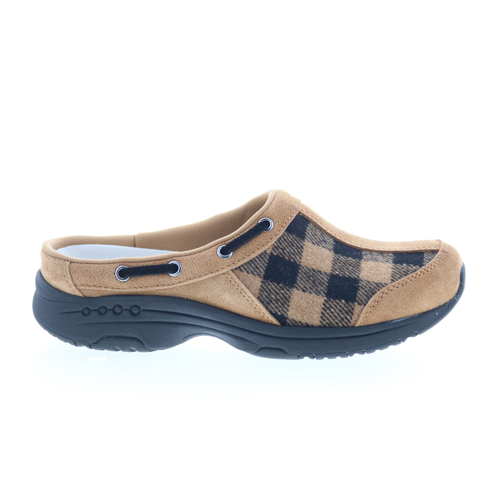Easy Spirit Travelport Martha Stewart Womens Brown Extra Wide Flats Shoes - Picture 2 of 8