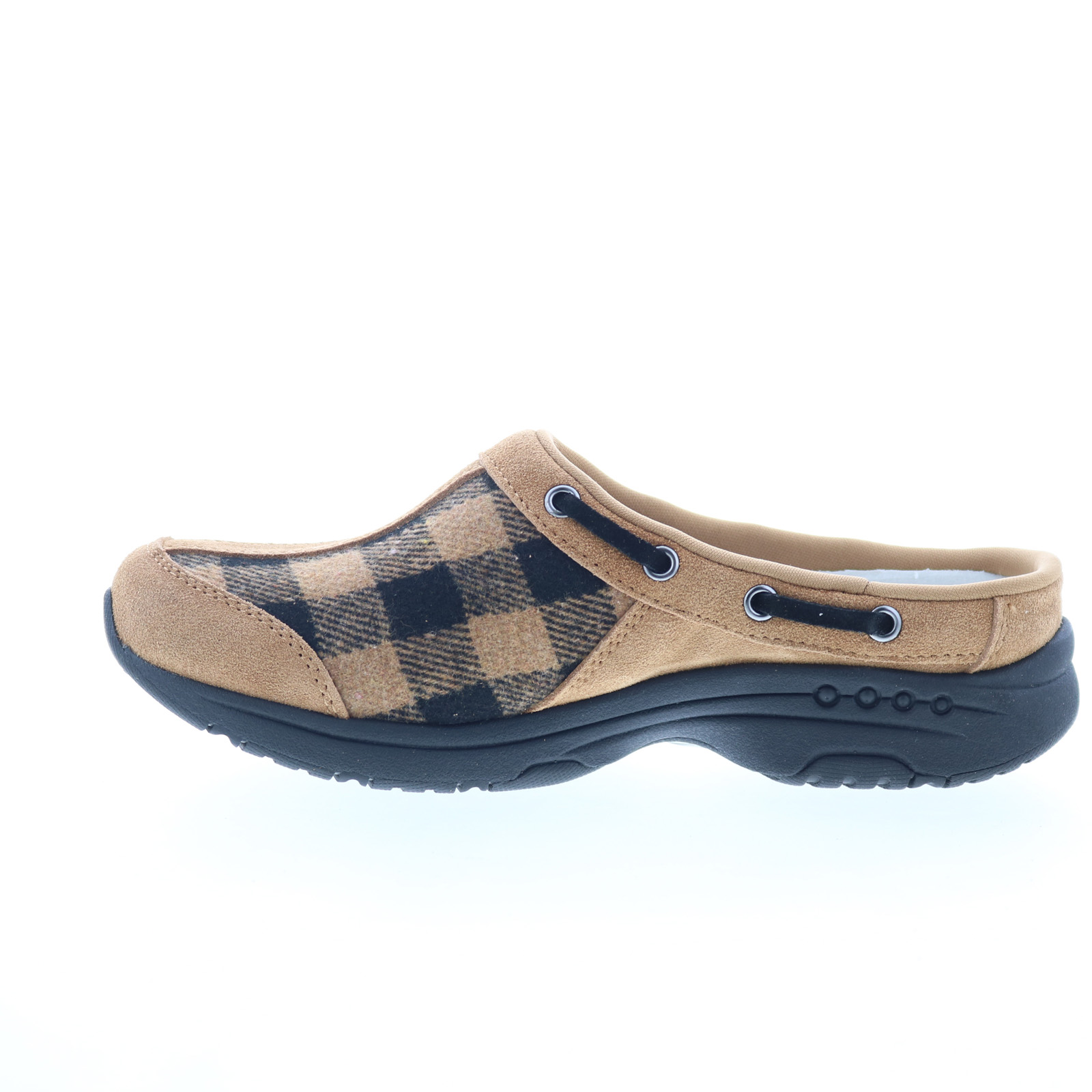 Easy Spirit Travelport Martha Stewart Womens Brown Extra Wide Flats Shoes - Picture 3 of 8