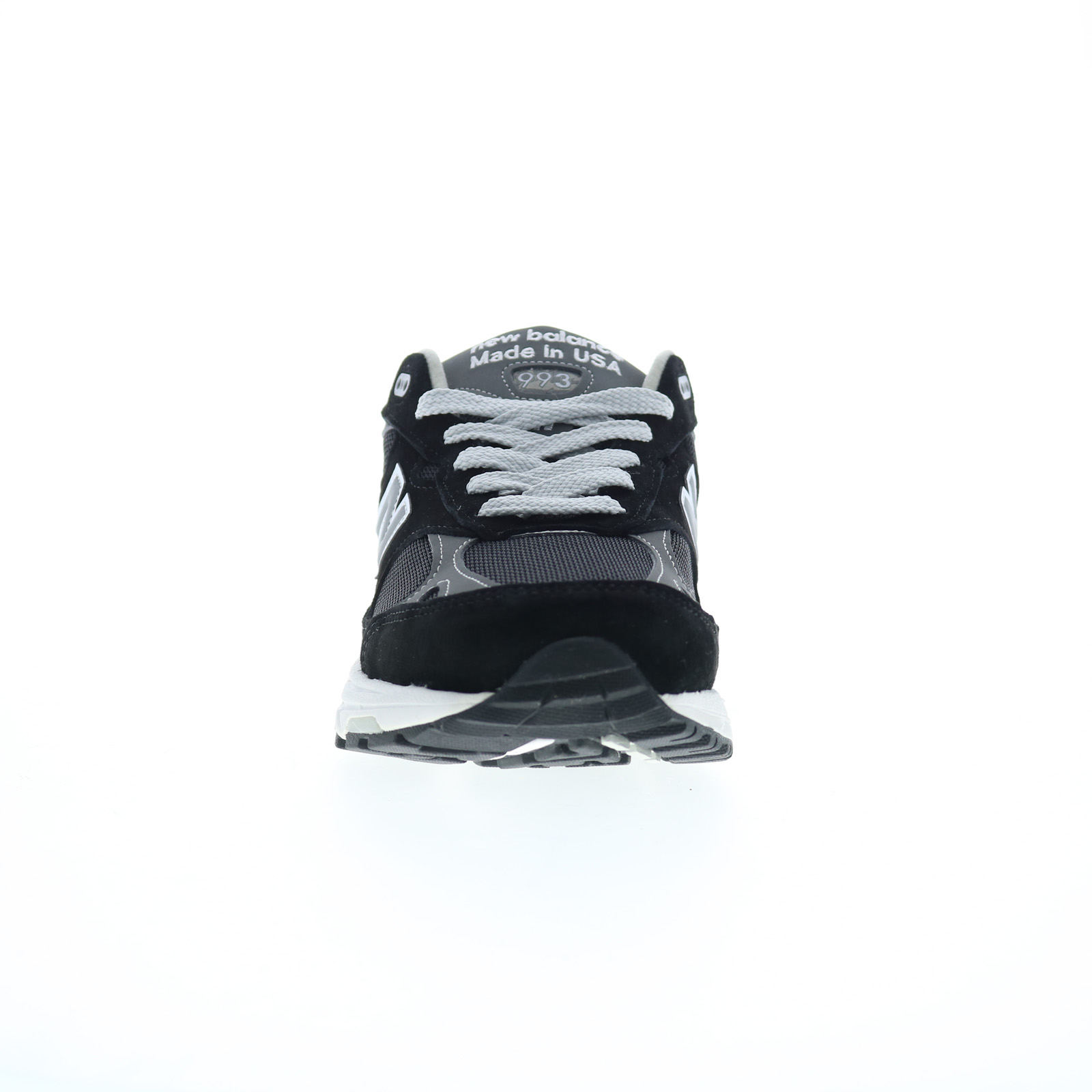 New Balance 993 XMR993BK Mens Black Suede Lifestyle Sneakers Shoes