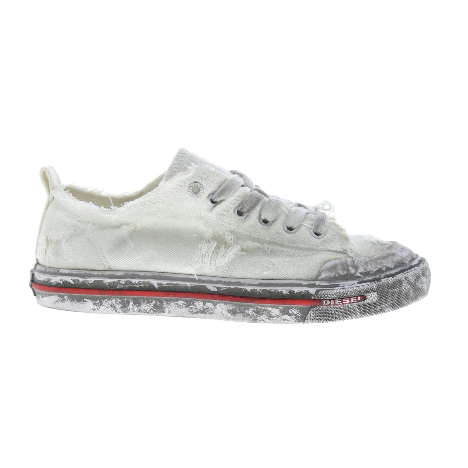 Diesel S-Athos Low Y02882-P5600-H8891 Mens Gray Lifestyle