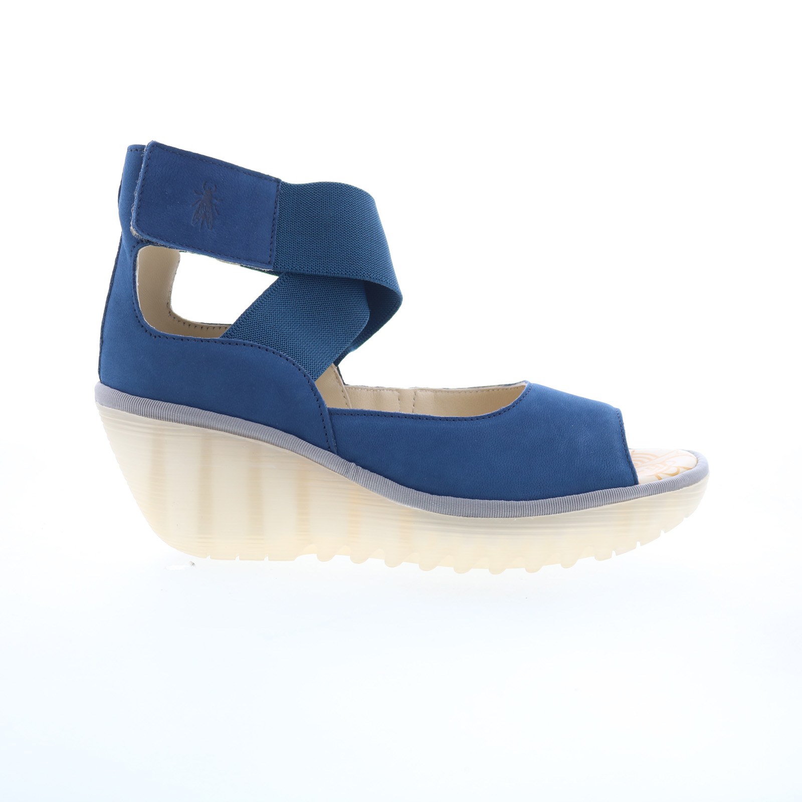 fly blue sandals