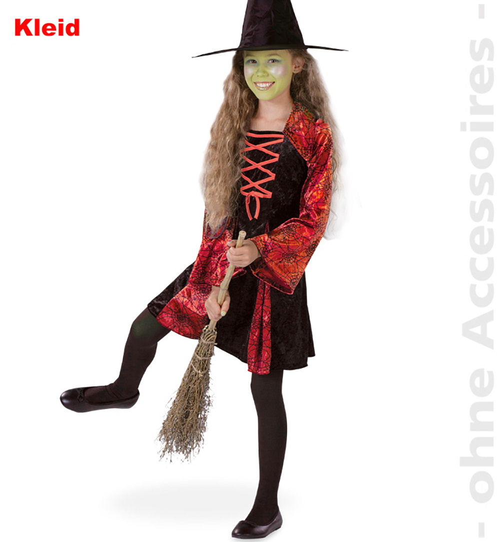 Gorgeous Little Girls WITCH Fancy Dress Costume NWT