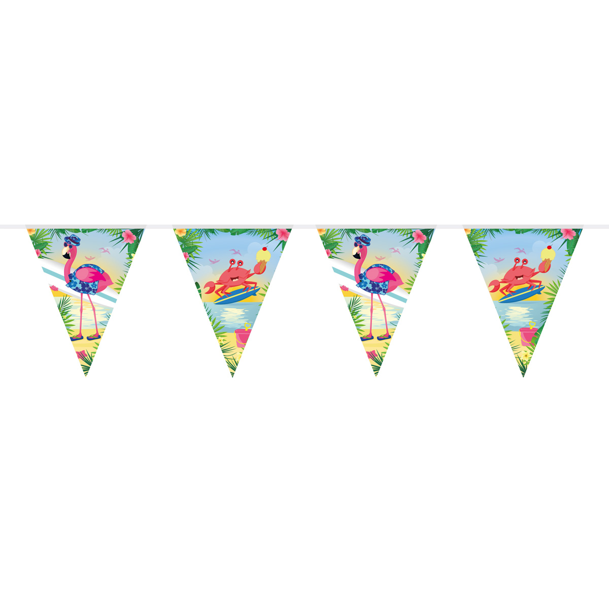 Wimpelkette Girlande Dekokette Flamingo Beachparty Geburtstag 10m EBay Wimpelkette Girlande Dekokette Flamingo Beachparty Geburtstag 10m EBay