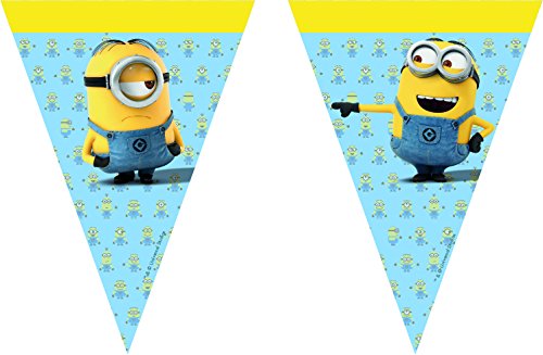 ✅MINIONS PARTYKETTE PARTY KETTE GIRLANDE DEKORATION GEBURTSTAG NEU OVP✅
