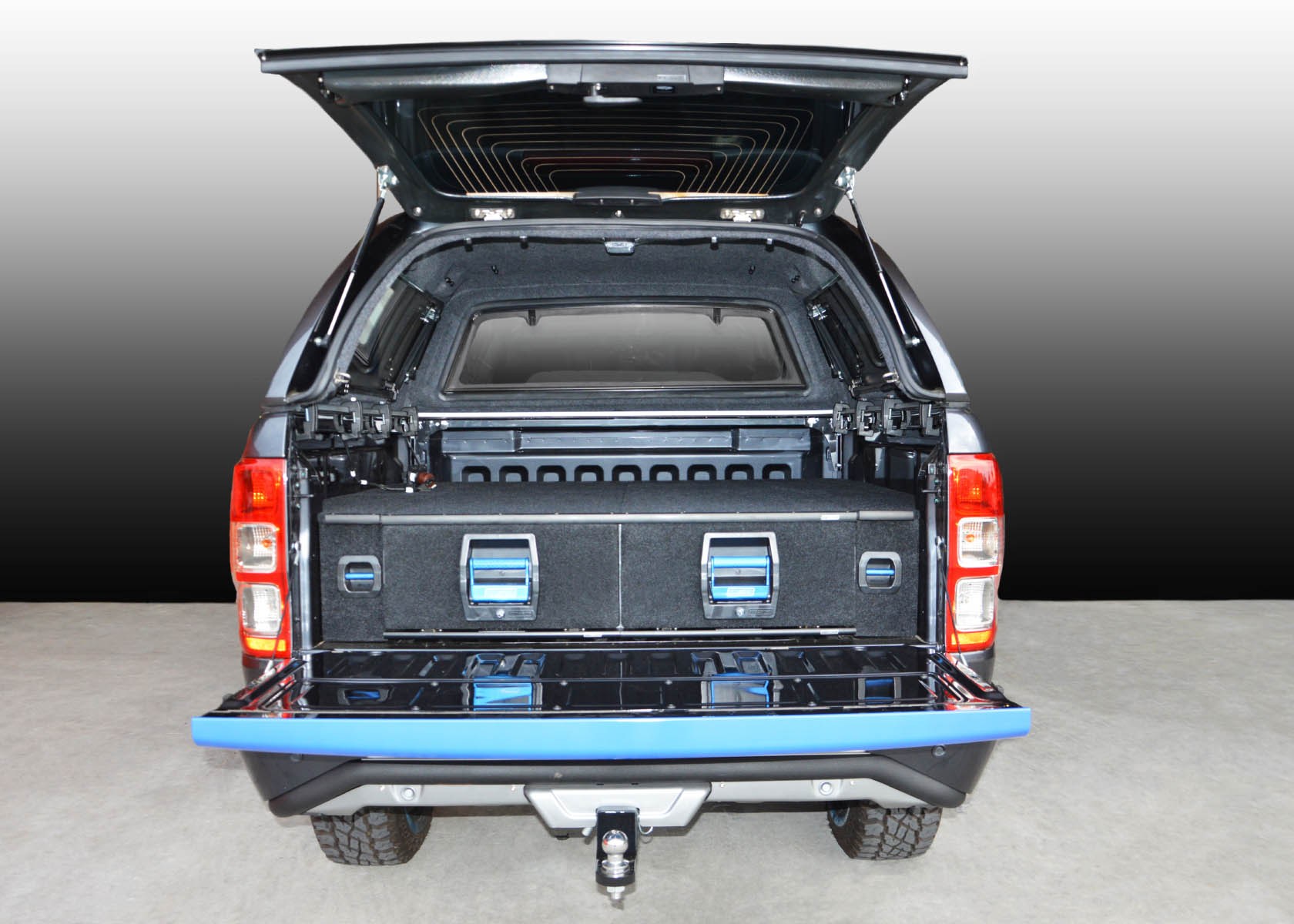 Msa 4x4 Double Drawer System Suitable For Triton Mq 250kg Heavy