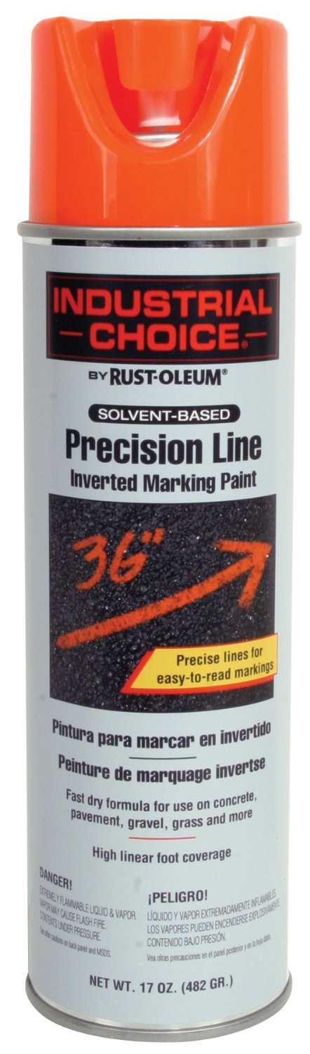 RUSTOLEUM 203027 - 17 oz. Precision Line Inverted Marking ...