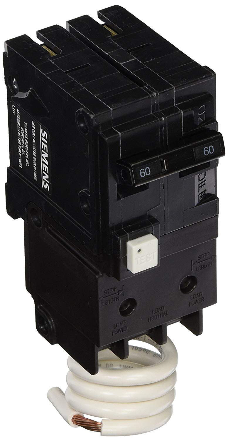 Siemens Qf260a Breaker 60a 2p 120 240v Ground Fault