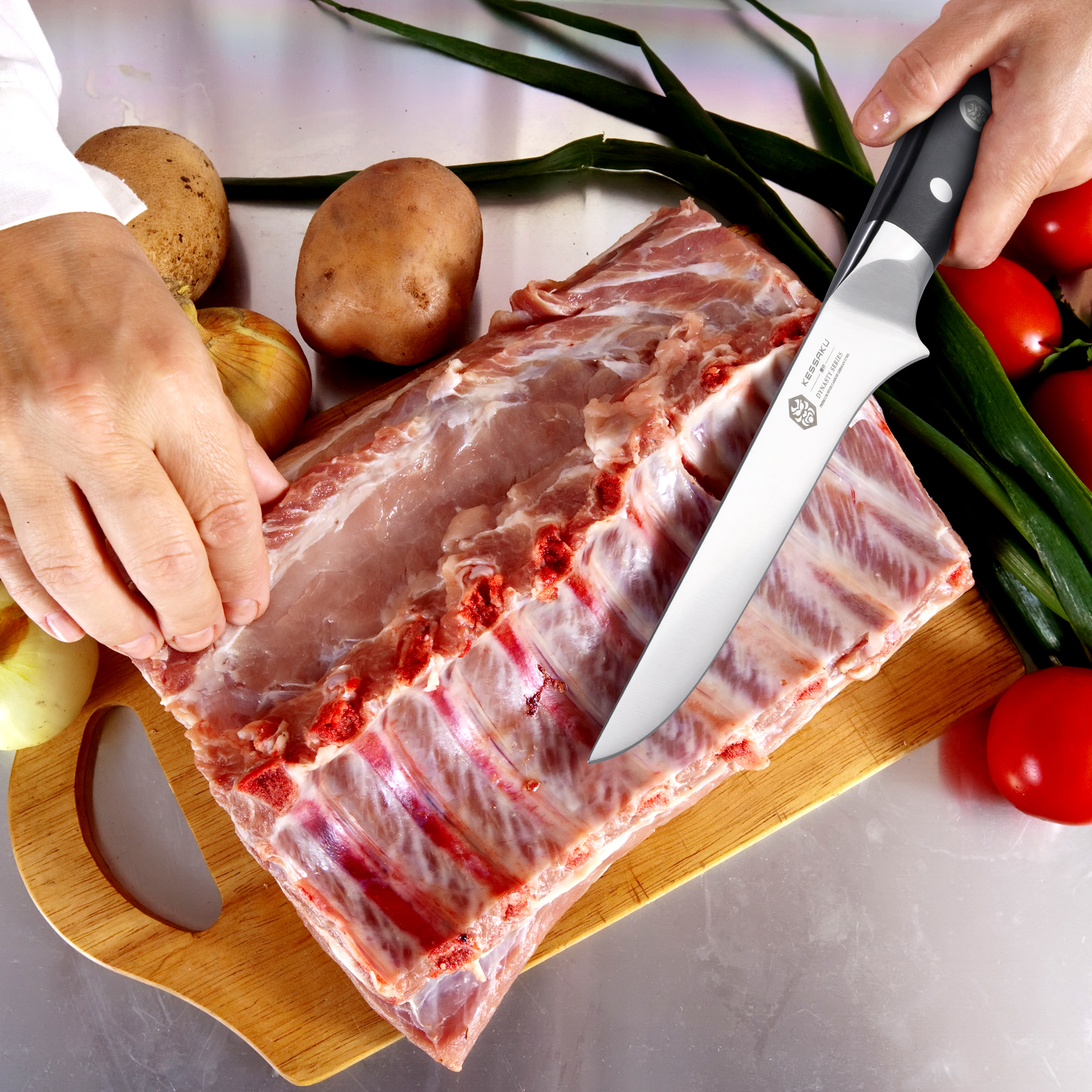 Kessaku Boning Knife Dynasty Series German HC Steel G10 Full Tang