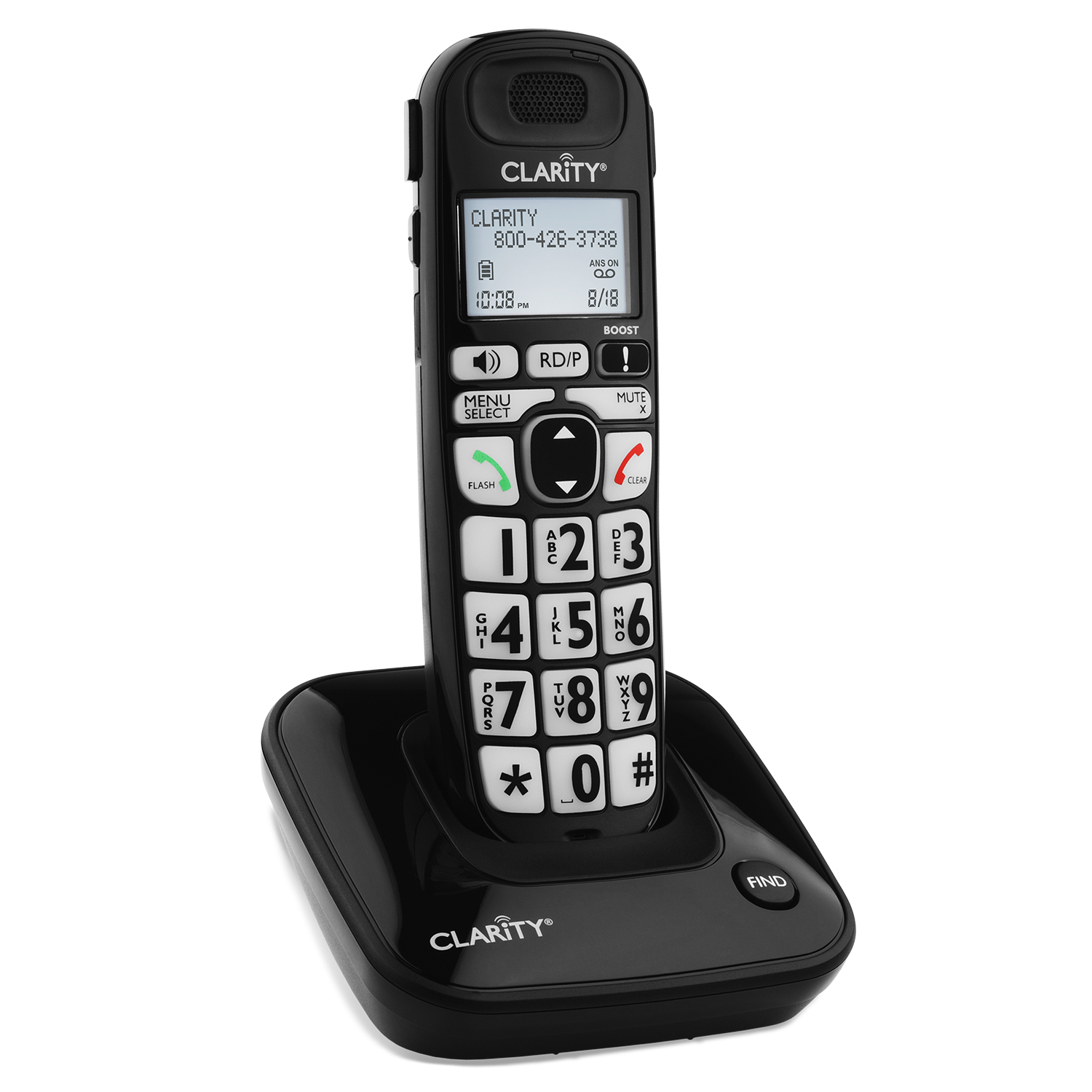 Clarity 53703.000 D703 Moderate Hearing Loss Digital Cordless Phone