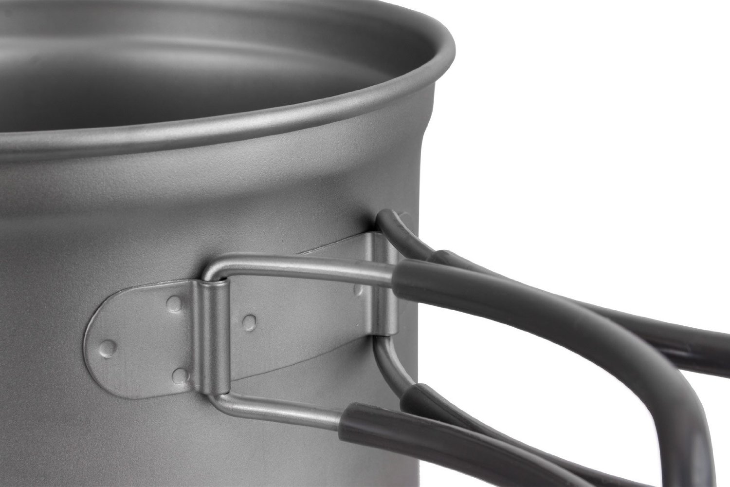 Wild Peak Titanium Lightweight 3Piece Pot and Pan Camping Hiking