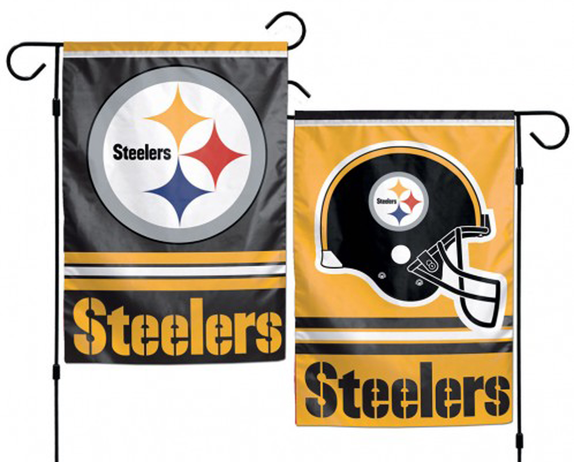 Pittsburgh Steelers Garden Flag NFL Licensed 12.5/" x 18/" Briarwood Lane