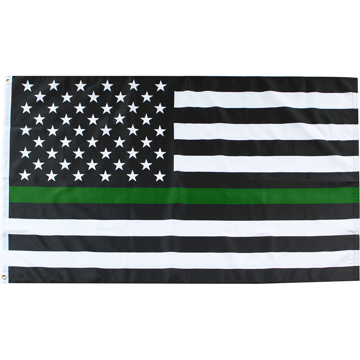 3x5 USA Memorial Border Patrol Corrections Department Thin Green Line Flag 3/'x5/'