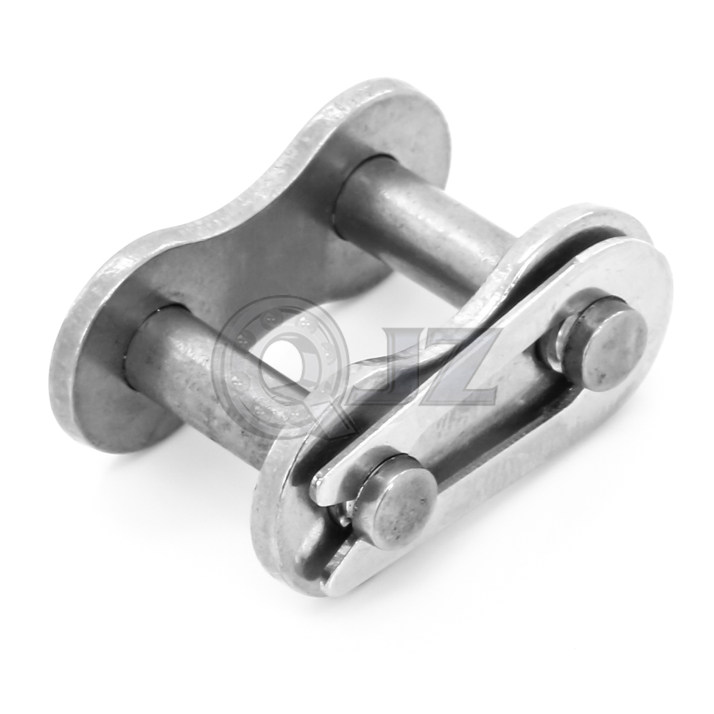 1x10ft of 40-2R NP Roller Chain Assembly Links Replacement New QJZ Nickel Plated