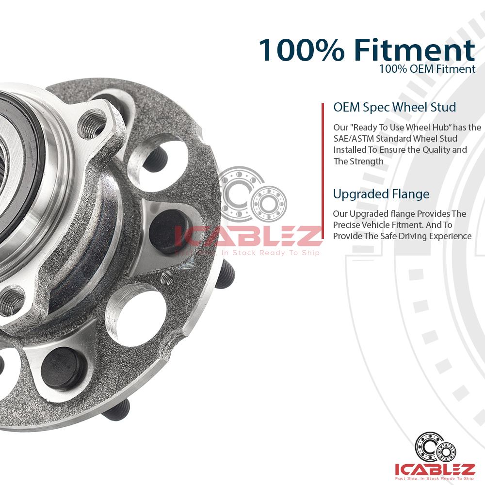 20072013 Honda CRV CRV 4WD Replacement Rear Wheel Hub Bearing