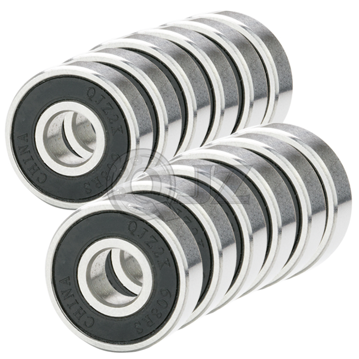 100x 608-2rs ABEC-3 Ball Bearing 8mm x 22mm x 7mm 3D Printer Prusa Mendel RepRap