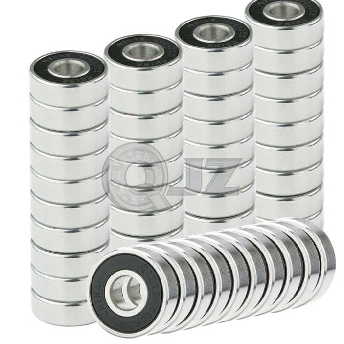 100x 608-2rs ABEC-3 Ball Bearing 8mm x 22mm x 7mm 3D Printer Prusa Mendel RepRap