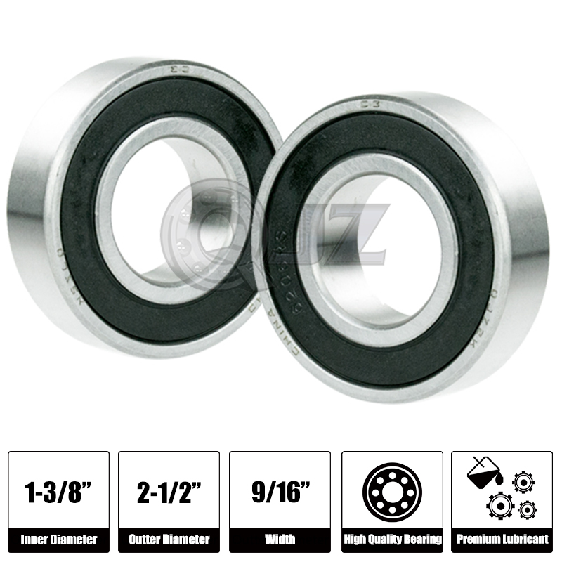50x R10-2RS Ball Bearing 1.375in x 0.625in x 0.3438in Free Shipping 2RS RS