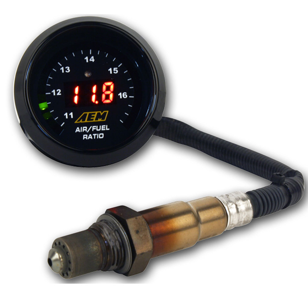 AEM 304110 AFR 52mm Wideband O2 UEGO Controller Gauge Air Fuel Ratio 4