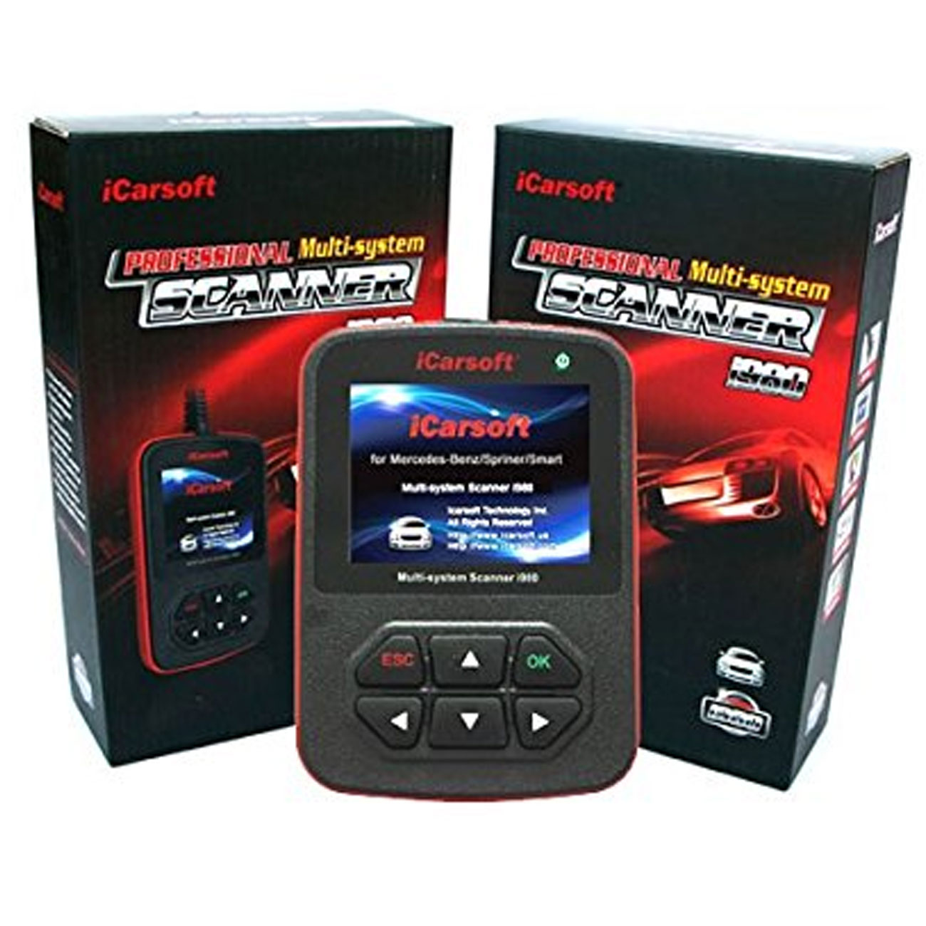 iCARSOFT i980 MERCEDES BENZ PROFESSIONAL DIAGNOSTIC SCANNER TOOL ABS