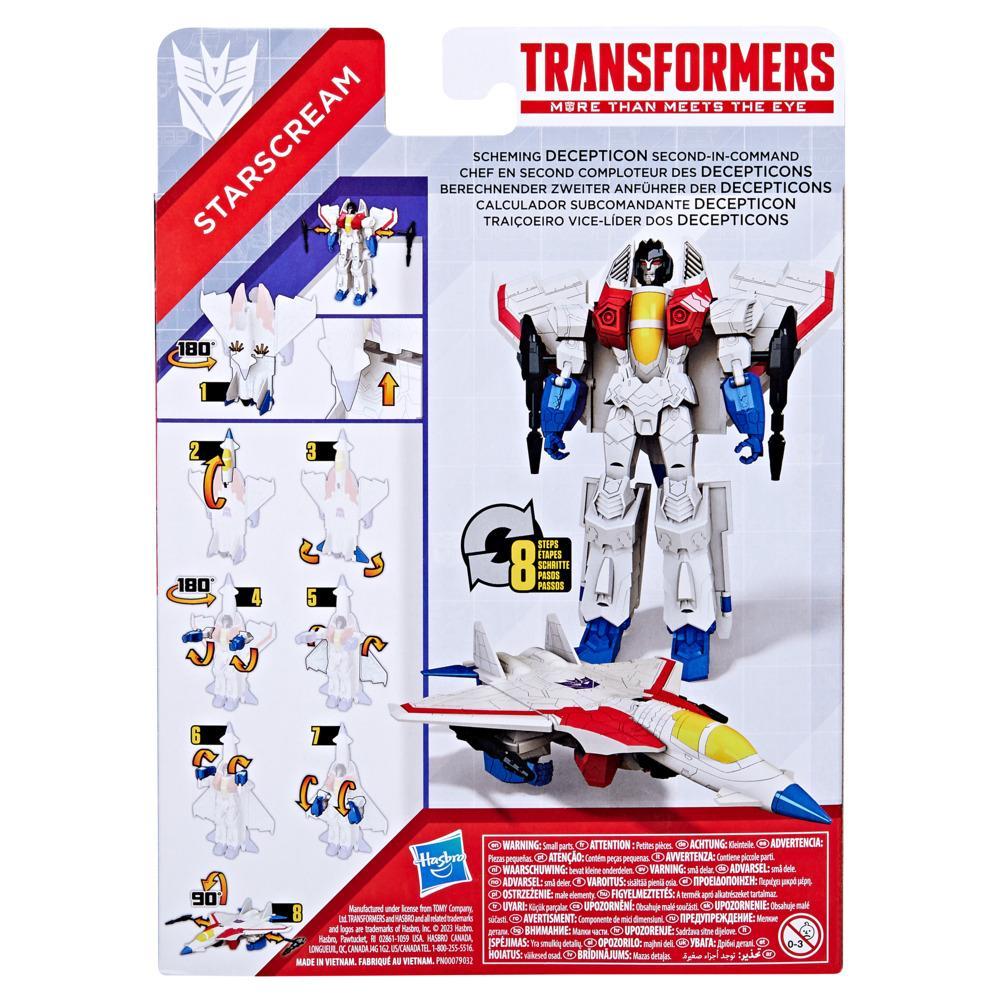 Transformers Generations Toys Authentics Starscream Action Figure (7&rdquo;)