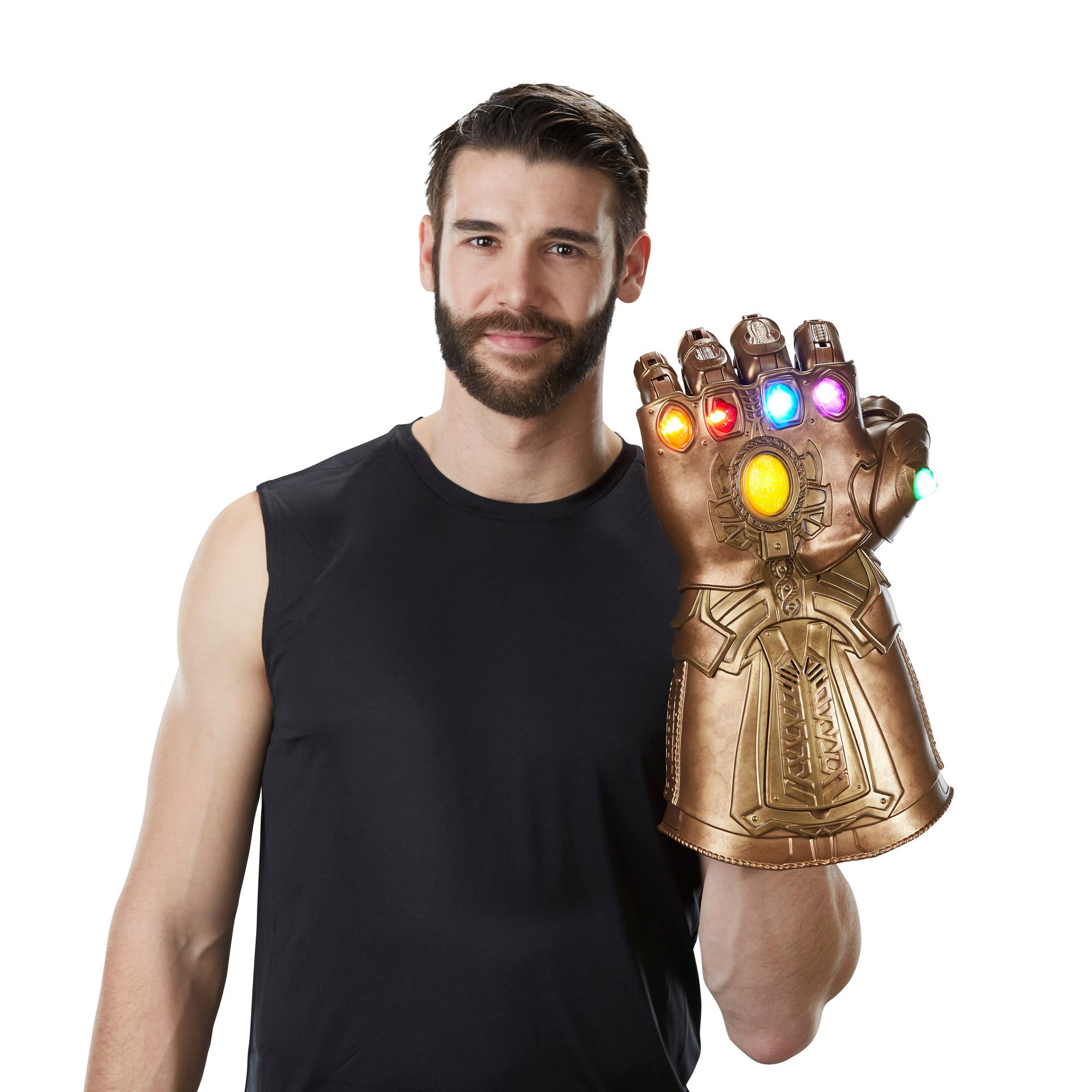 marvel legends series infinity gauntlet articulated electronic fist playset