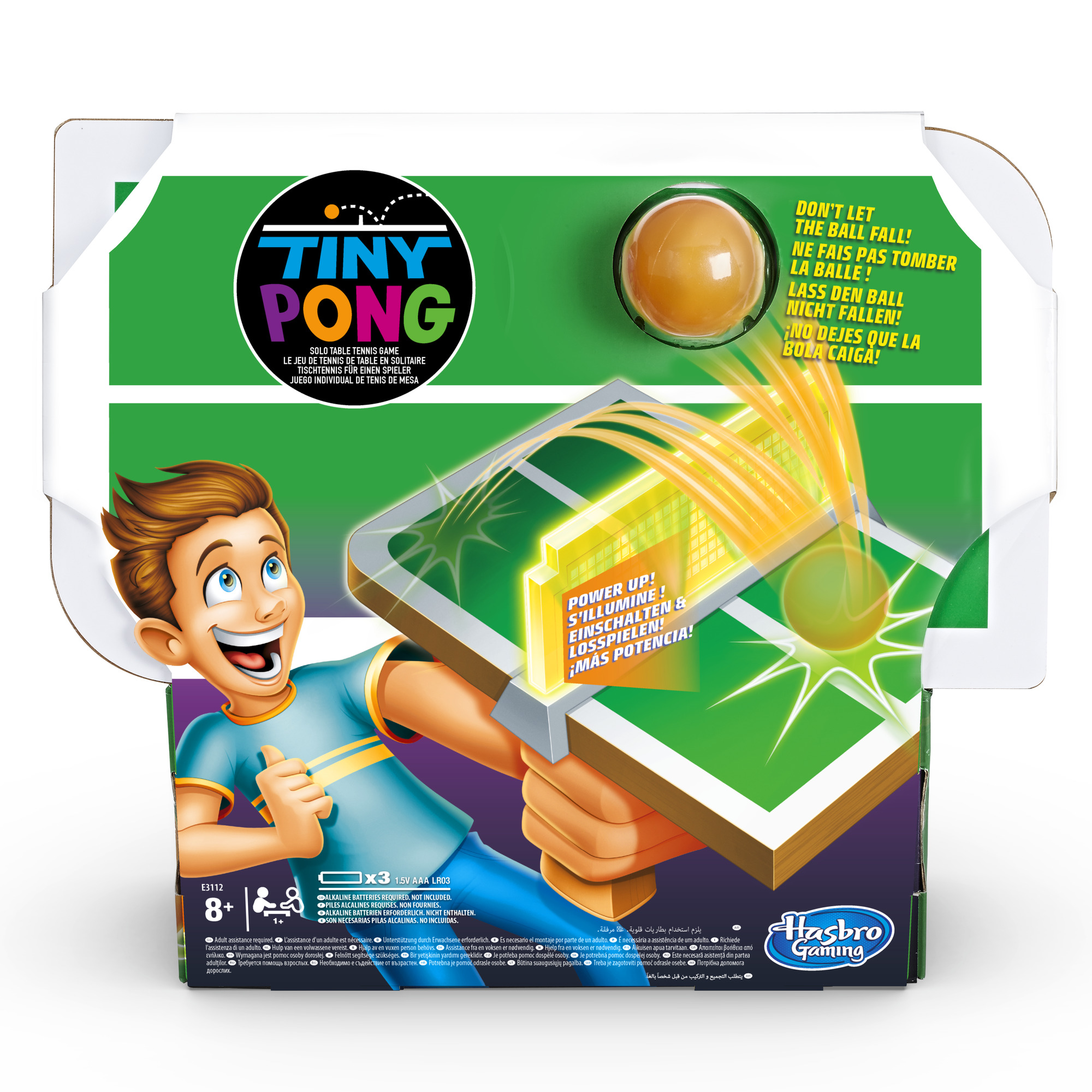 Tiny Pong Solo Table Tennis Kids Electronic Handheld Game eBay