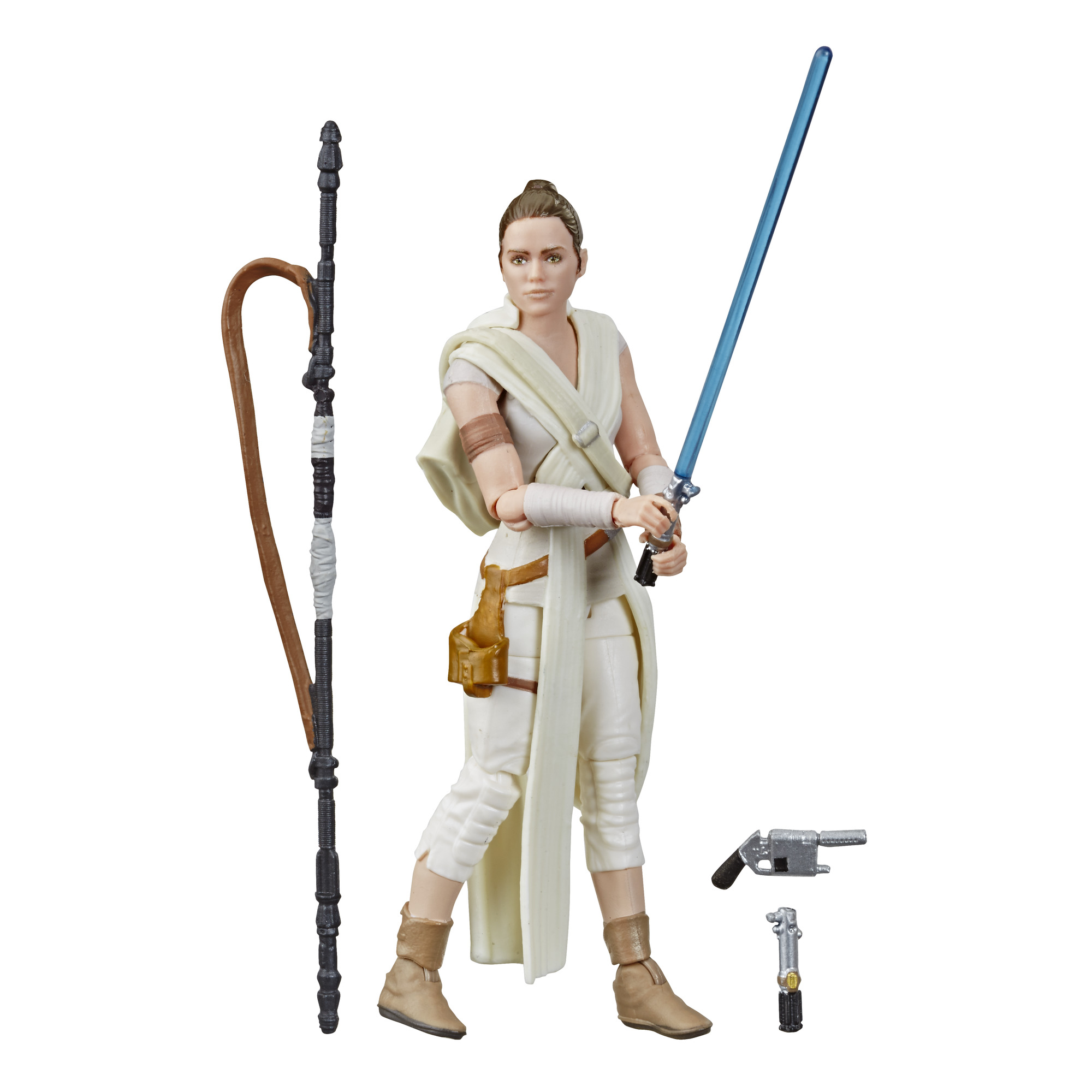 Star Wars The Rise of Skywalker REY Vintage Custom Carded 3.75 Action Figure