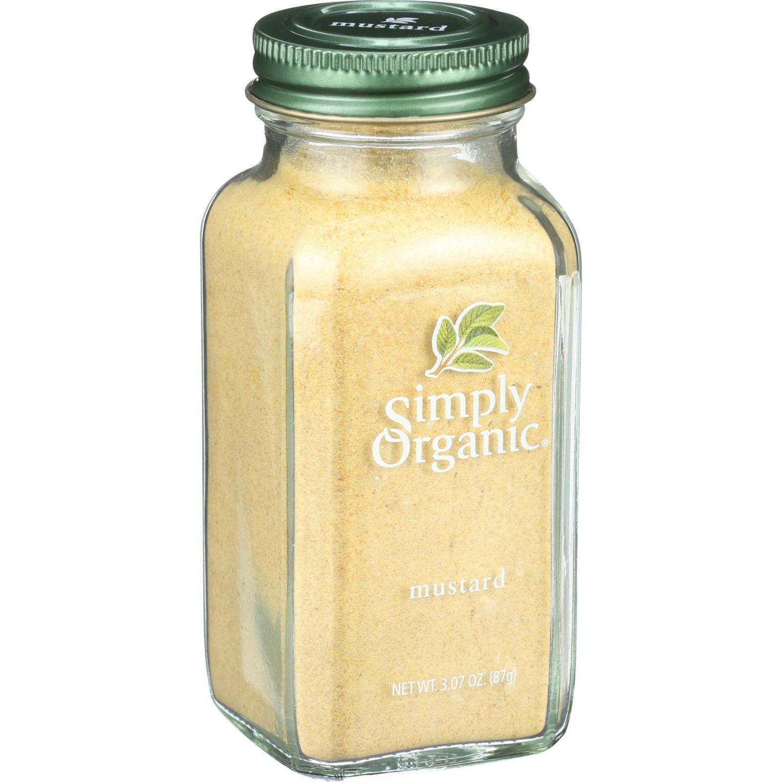 Simply Organic Mustard Seed Organic Ground Yellow 3.07 oz eBay