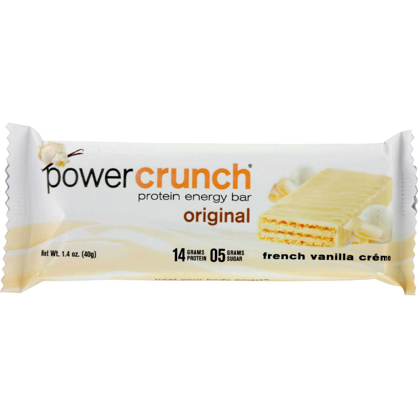 Power Crunch Bar French Vanilla Cream Case of 12 1.4 oz eBay
