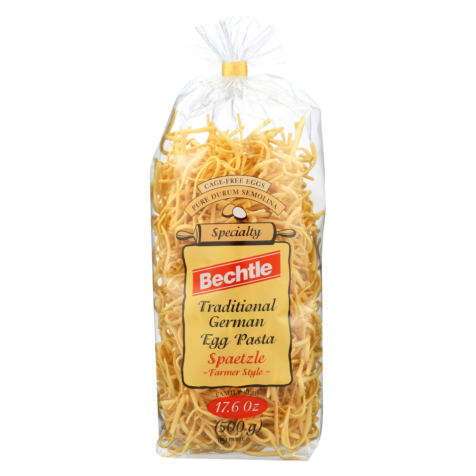 Bechtle Spaetzle Traditional German Egg Noodles Farmers Style, 17.6oz
