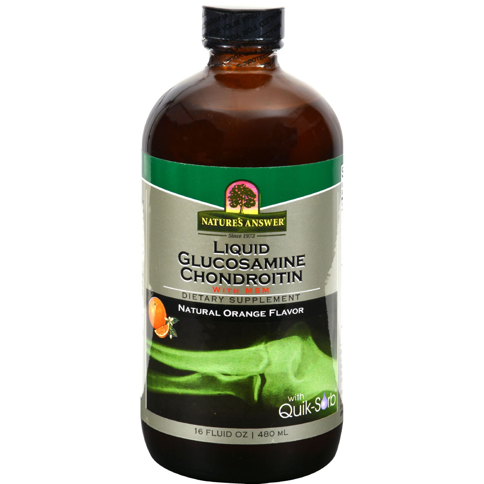 Nature's Answer Liquid Glucosamine and Chondroitin with MSM Natural