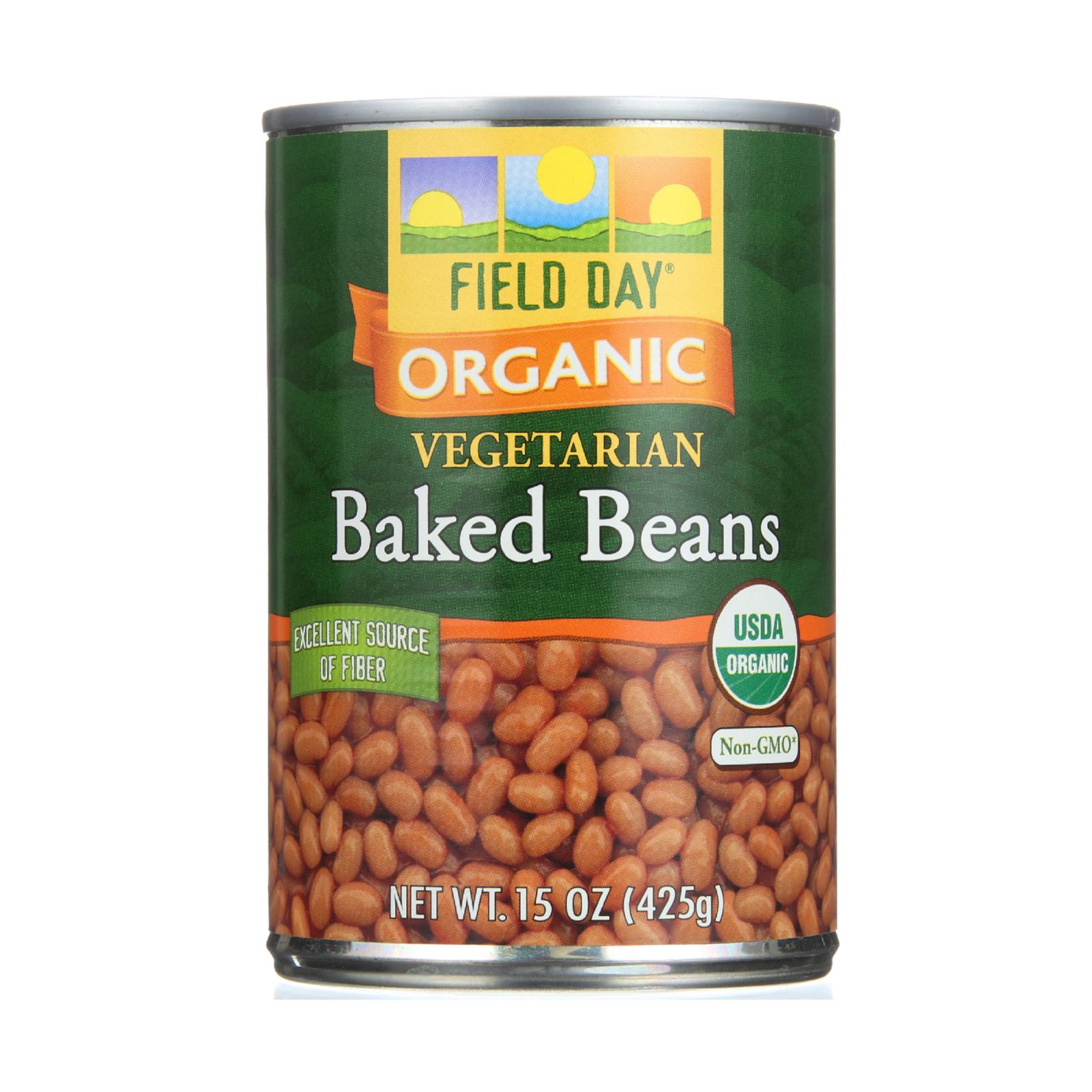 Field Day Beans Organic Baked Classic 15 oz case of 12